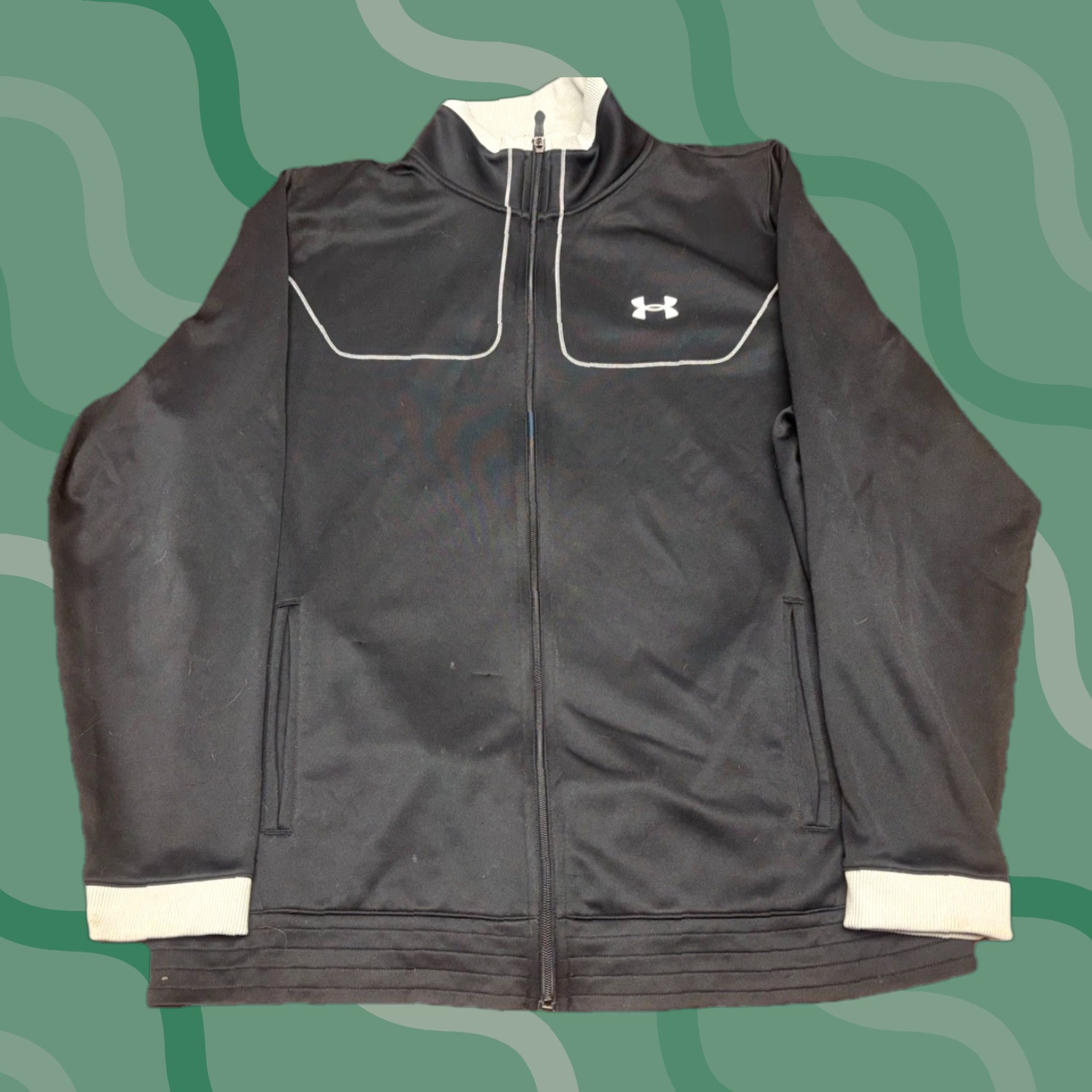 Under Armour Under Armour Jacket Mens L Black Full Zip Sweatshirt K2 Size US L / EU 52-54 / 3 - 1 Thumbnail