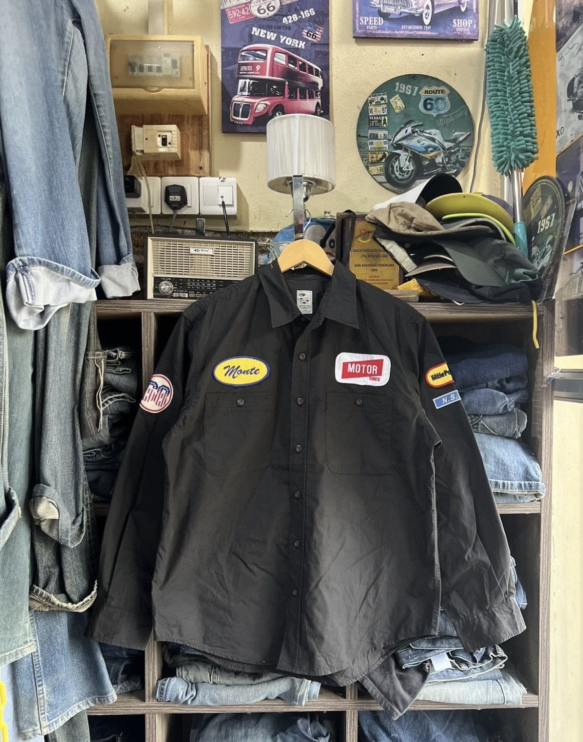 Japanese Brand 🔥Never Seen Thing Patches Shirt Size US M / EU 48-50 / 2 - 2 Thumbnail