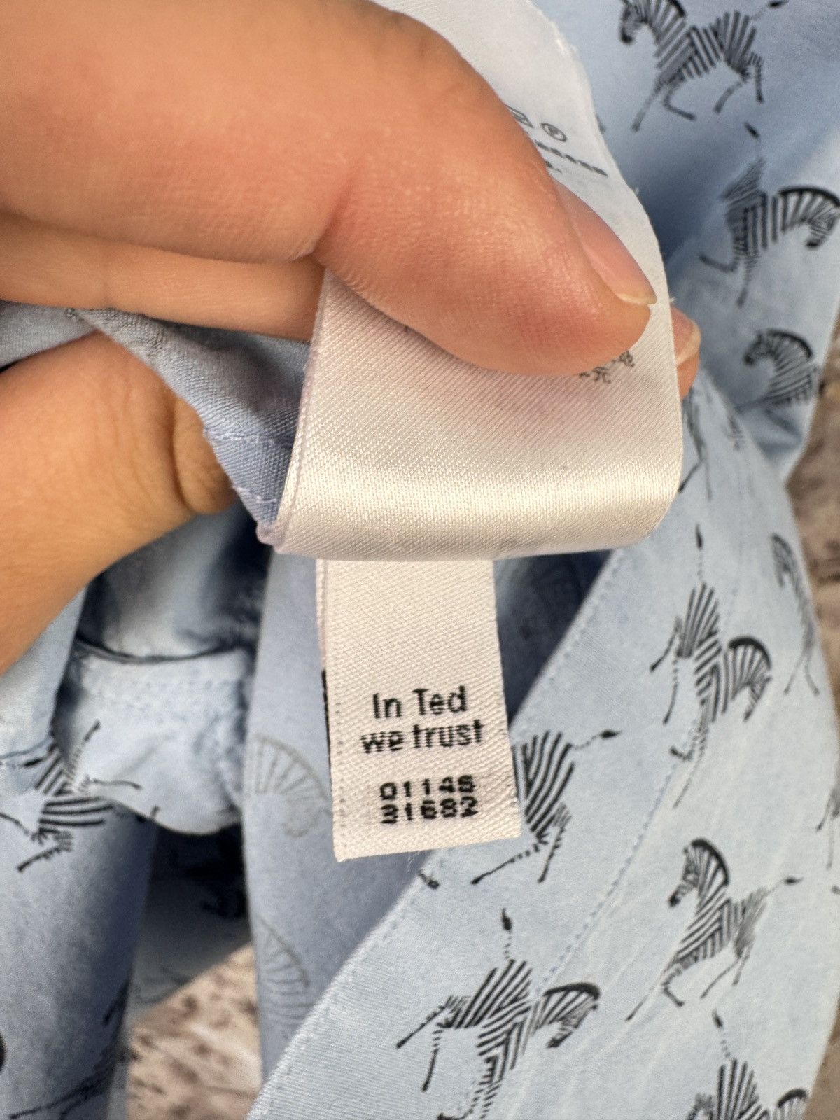 Ted Baker Men’s Ted Baker London Short Sleeve Button-Up Shirt Size 5 Size US XL / EU 56 / 4 - 6 Thumbnail