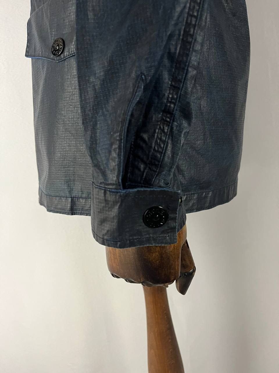 Stone Island Stone Island 2011 Rip Stop Coated Multi Pocket Jacket Navy Size US S / EU 44-46 / 1 - 7 Thumbnail