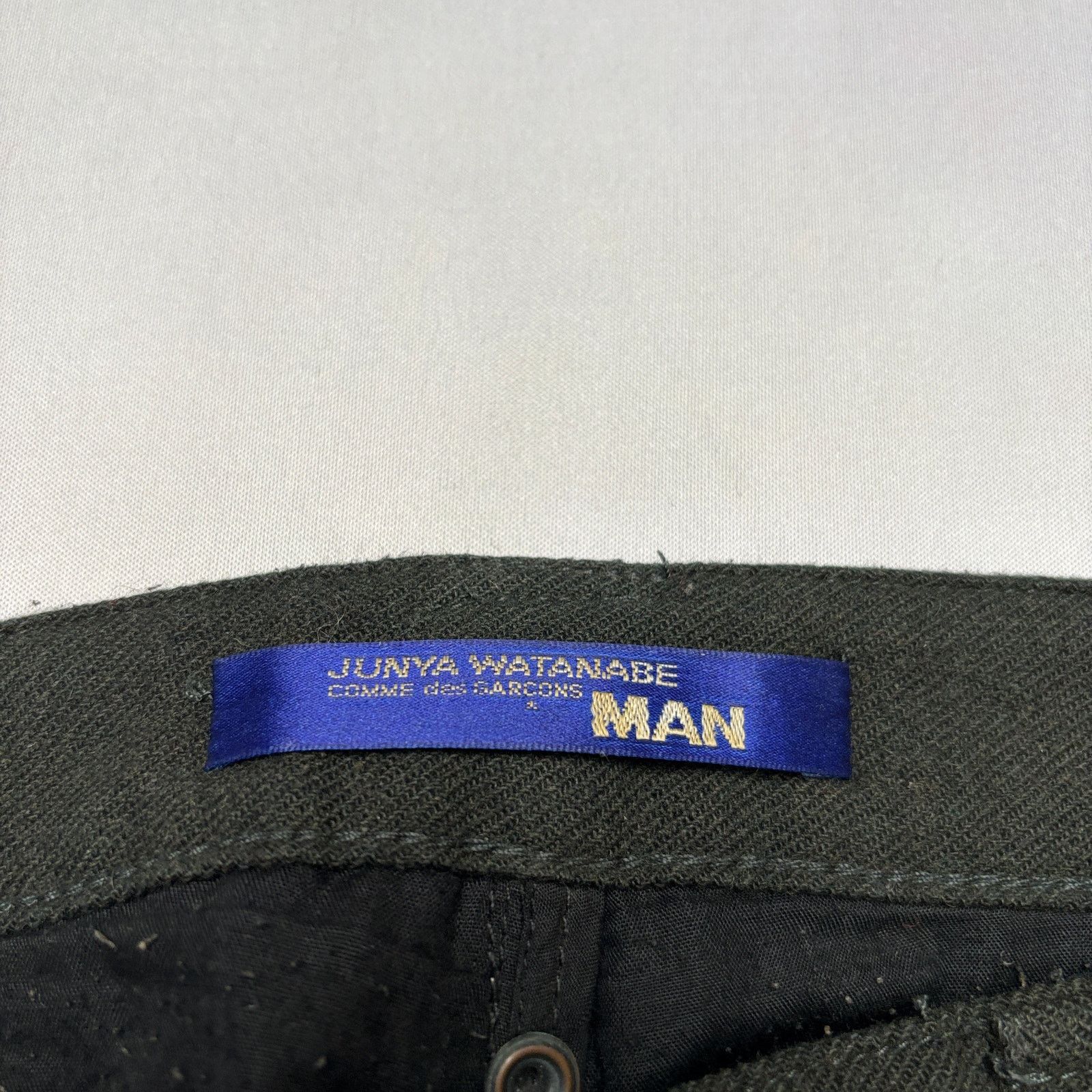 Comme des Garcons × Junya Watanabe Vintage Junya Watanabe Comme Des Garcons MAN Wool Pants Size US 31 - 4 Thumbnail
