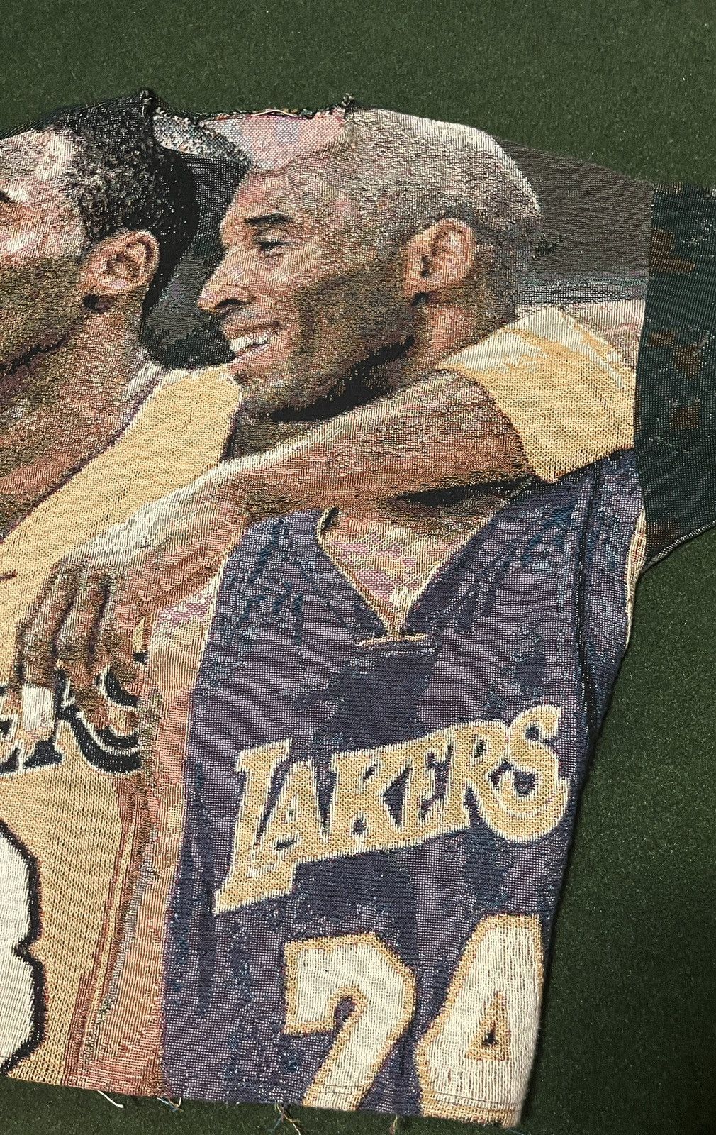 Other Kobe Bryant Lakers Custom Tapestry Knit Sweatshirt XL NBA Size US XL / EU 56 / 4 - 5 Thumbnail