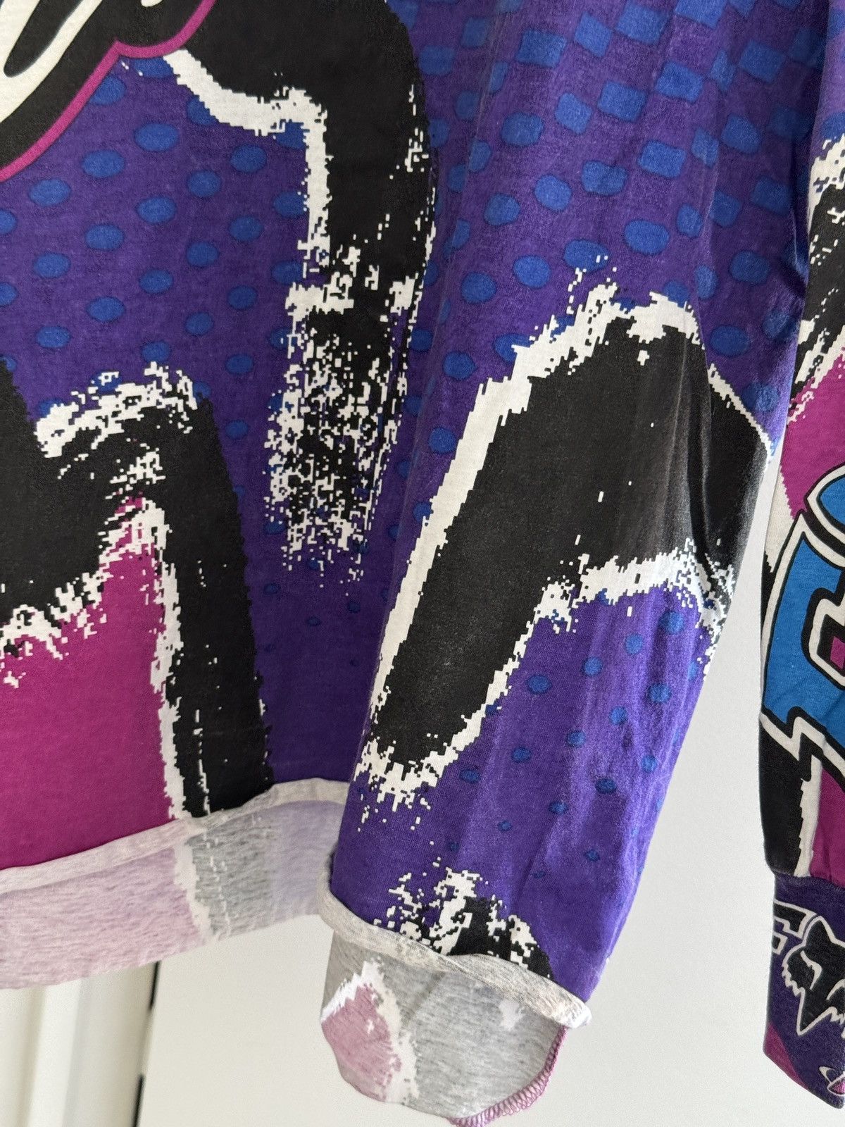 Fox Racing *RARE* 90s 1995 FOX RACING JERSEY SPORT MOTOCROSS MX Size US L / EU 52-54 / 3 - 3 Thumbnail