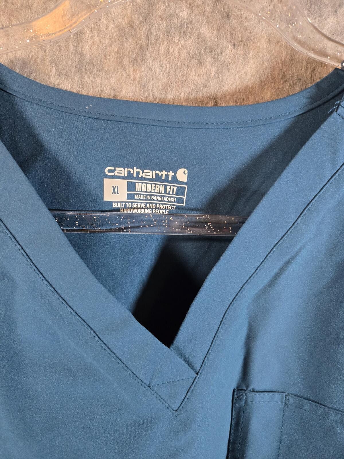 Carhartt NWT Carhartt Force Essentials Scrub Top XL Workwear utility Size ONE SIZE - 5 Thumbnail