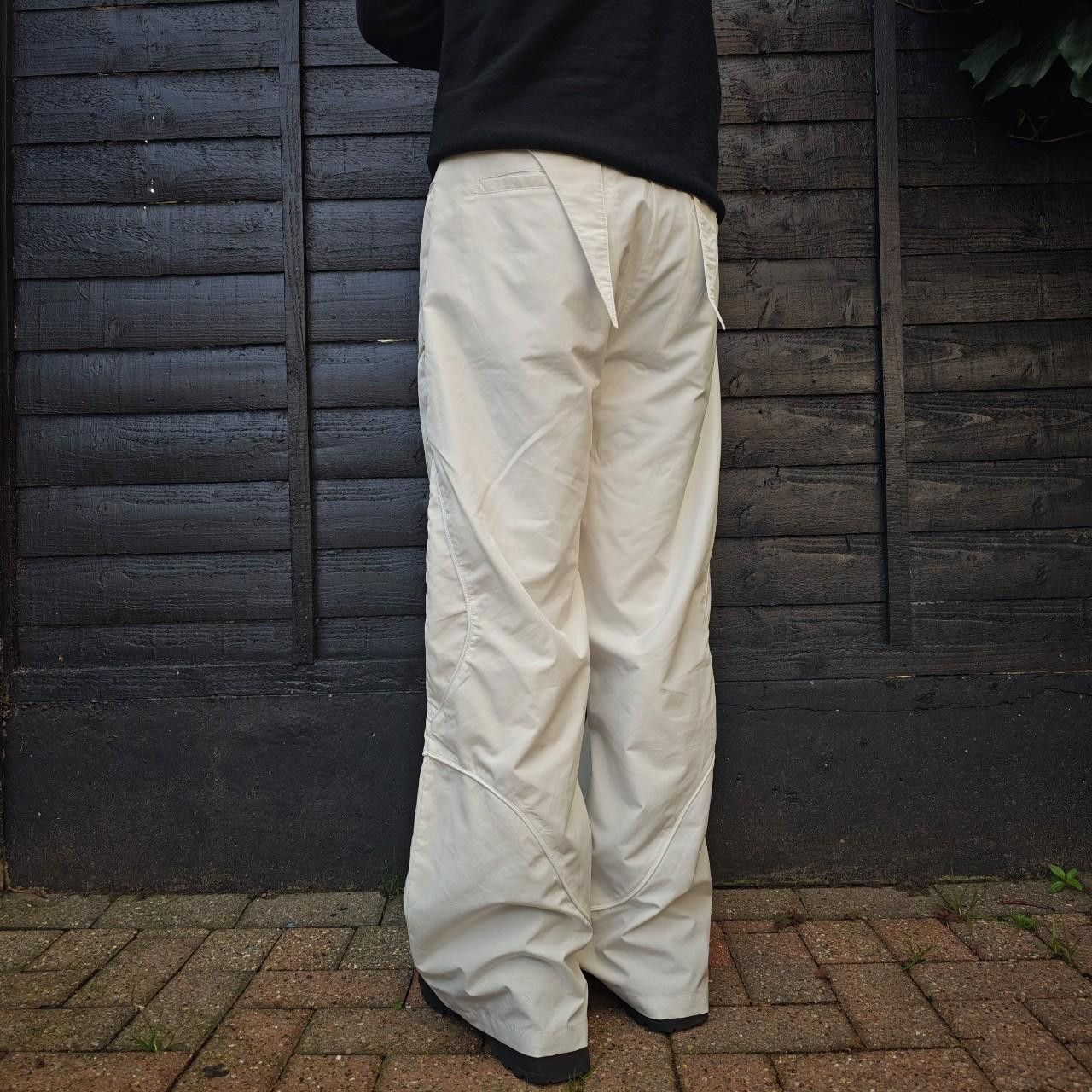 Other Interris White Piping Technical Trousers Size US 32 / EU 48 - 4 Thumbnail