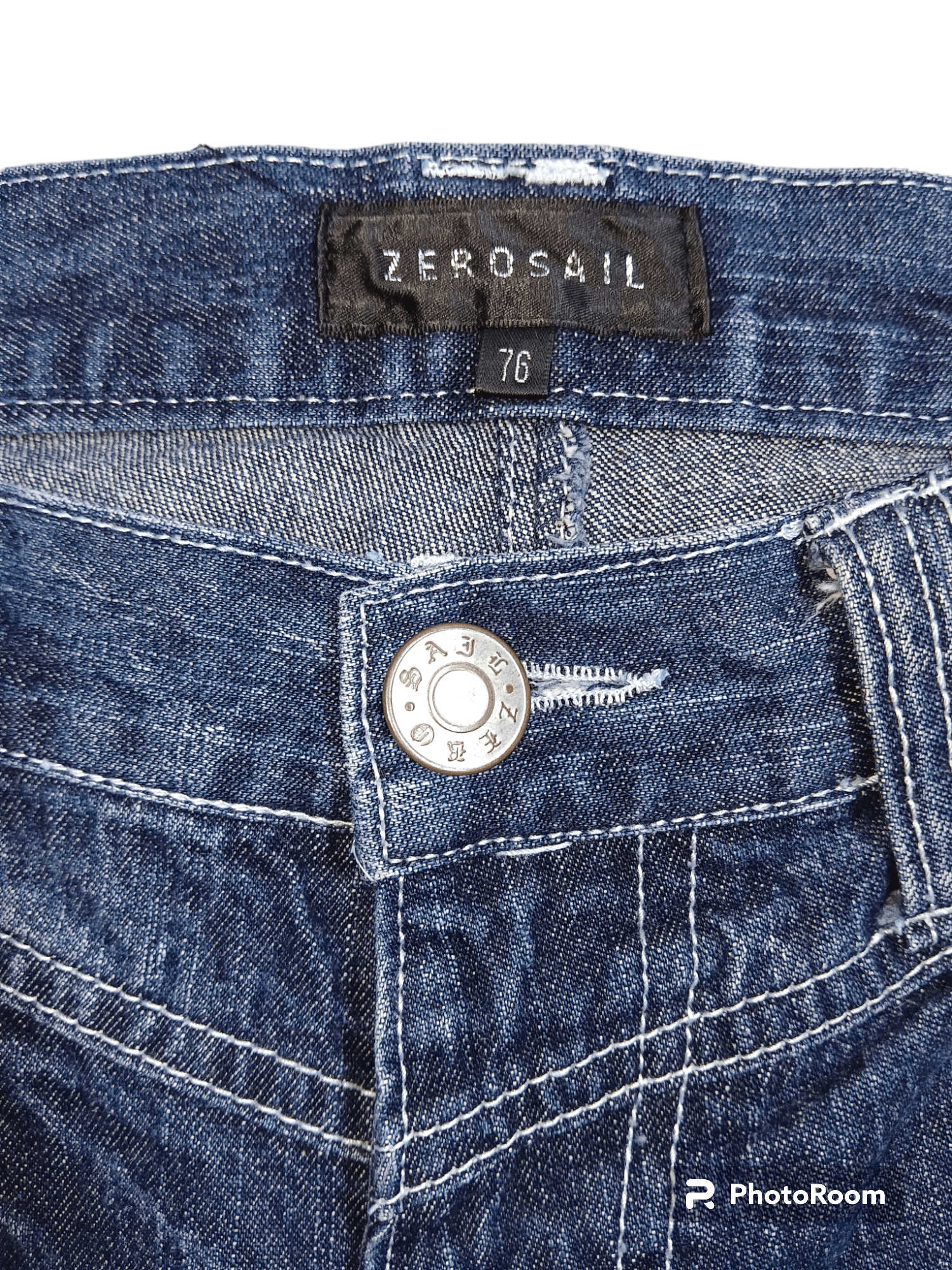 LOWBOX Rare!!❗Zerosail Thunder Whiskers 3 Quarter Pants Size US 29 - 3 Thumbnail