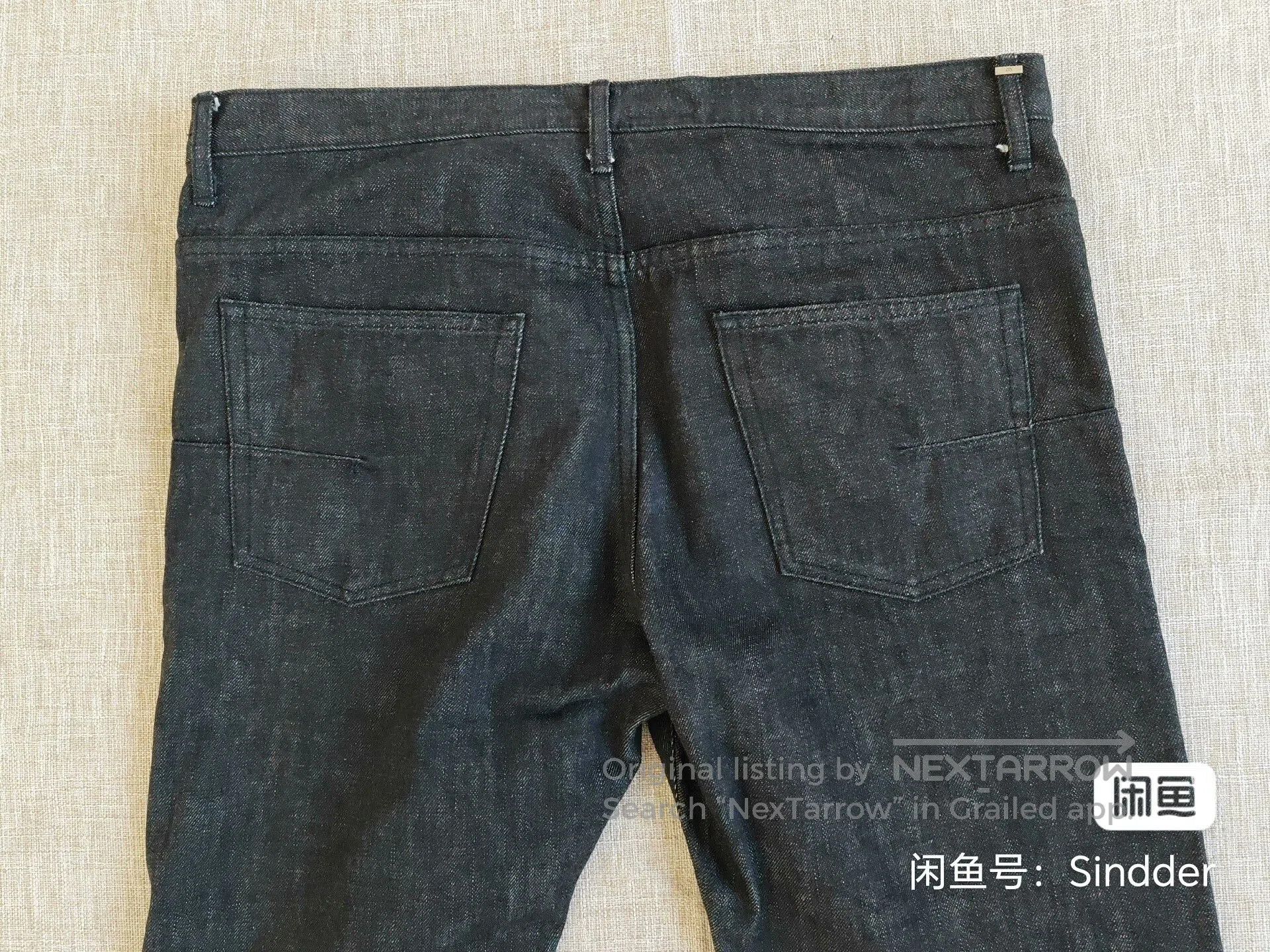 Dior Dior Homme Men's Raw Denim Jeans. Size US 34 / EU 50 - 6 Thumbnail