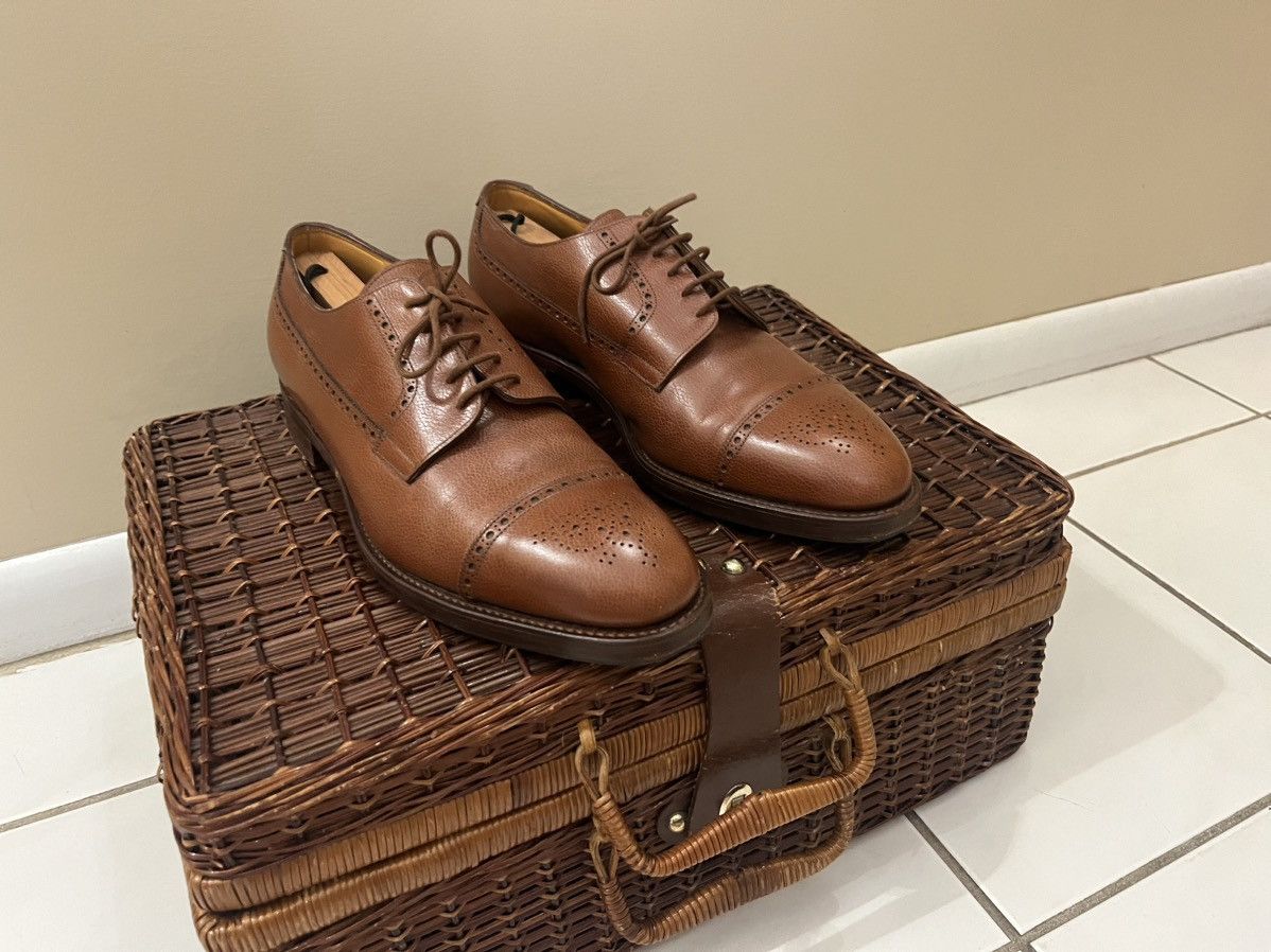 John Lobb John Lobb Brown Leather Oxfords Size US 11.5 / EU 44-45 - 1 Thumbnail