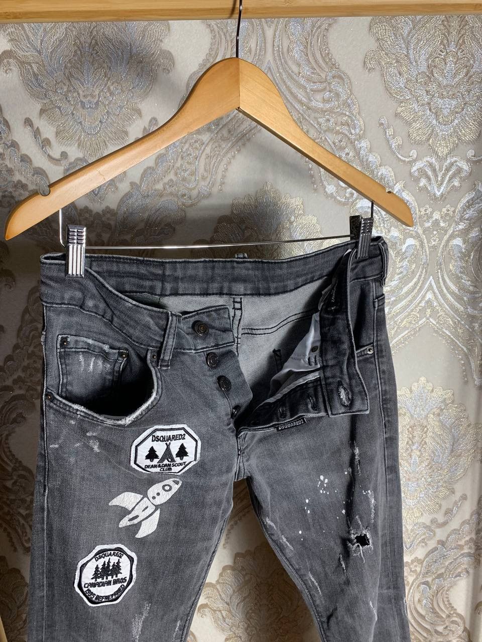 Dsquared2 × Vintage VERY RARE DSQUARED2 DENIM JEANS PANTS FASHION DESIGNER DELUX Size US 31 - 7 Thumbnail