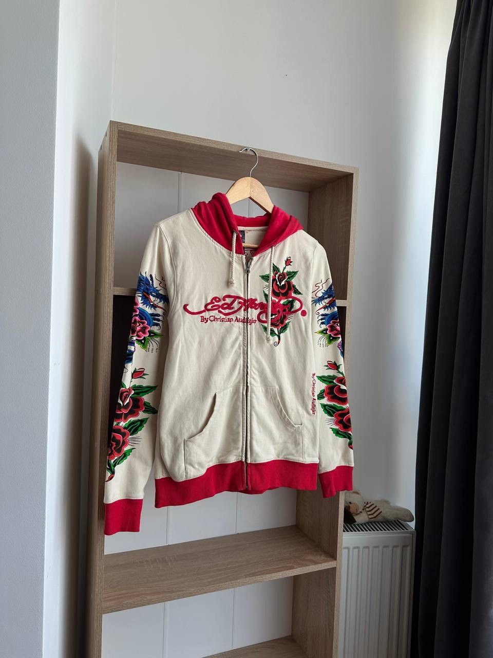 Christian Audigier × Ed Hardy × Vintage Vintage Ed Hardy Christian Audigier Hoodie Size M / US 6-8 / IT 42-44 - 4 Thumbnail
