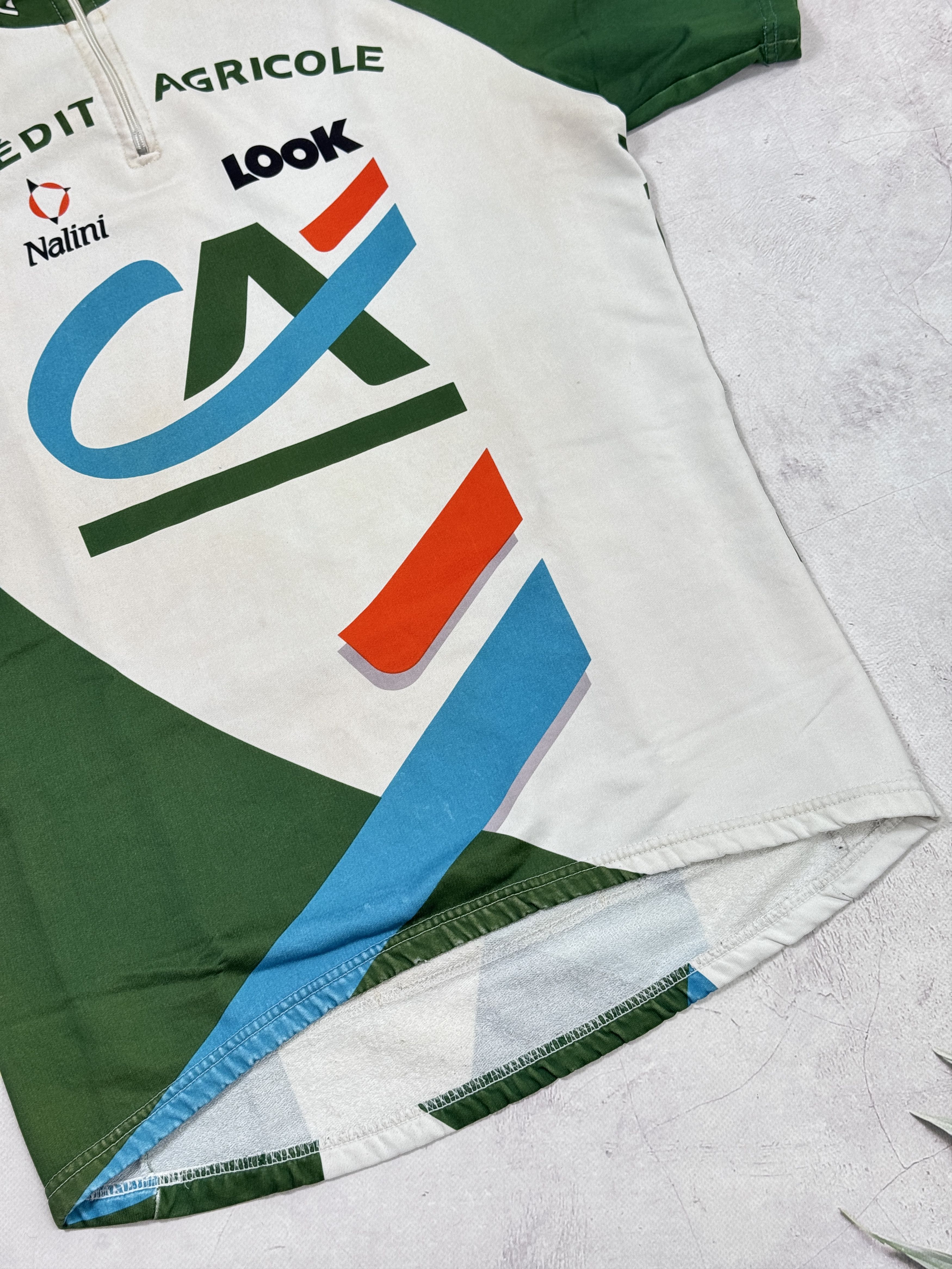 Vintage Vintage Nalini Cycling Jersey Eddy Merckx Credit Agricole Size US L / EU 52-54 / 3 - 5 Thumbnail