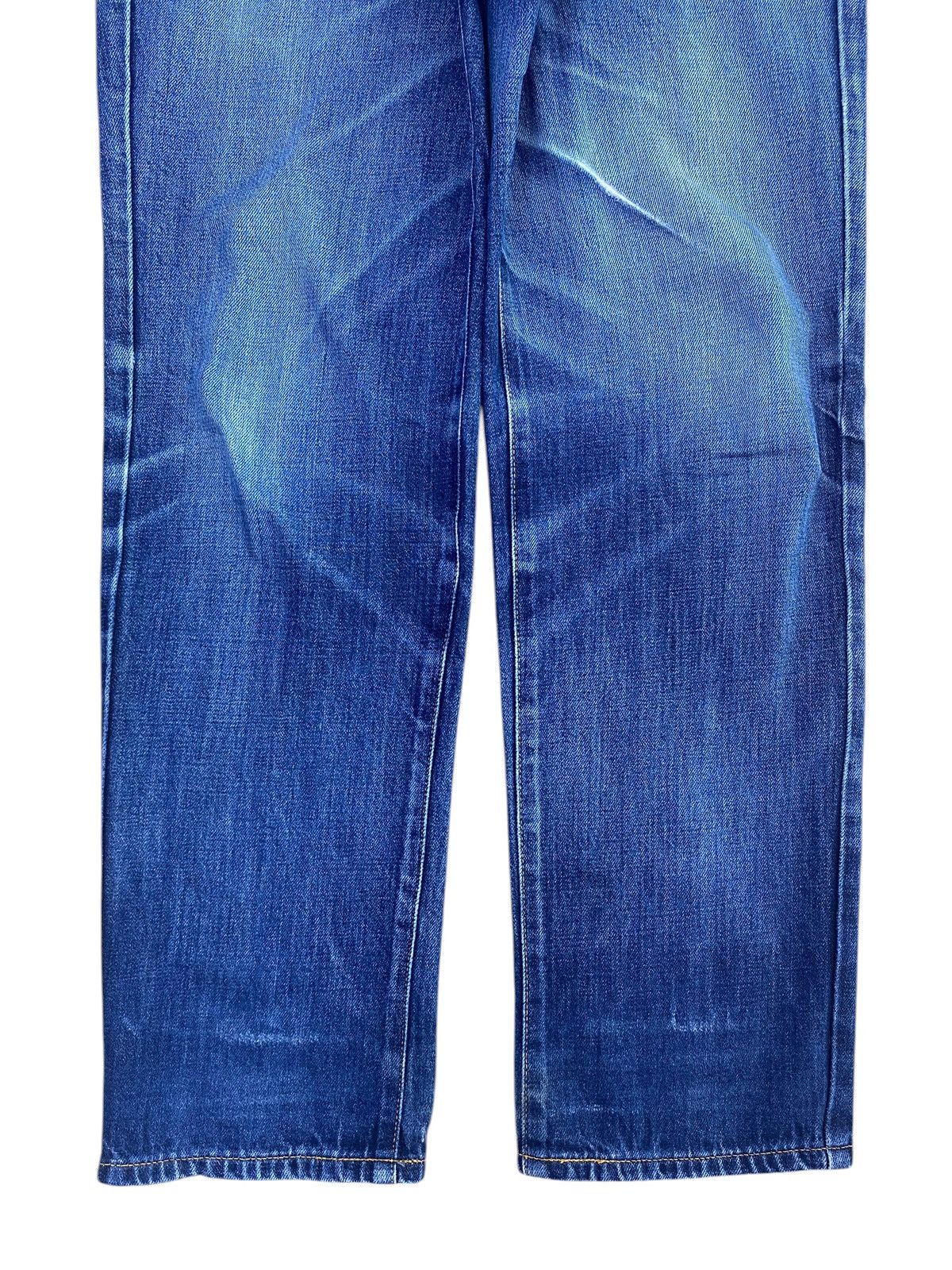 Edwin Edwin Whiskers Blue Wash Style Relaxed Fit Jeans Size US 34 / EU 50 - 9 Thumbnail