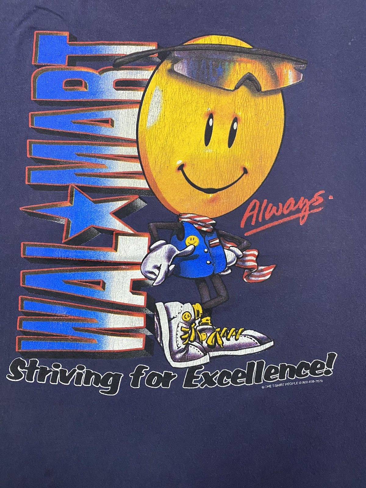 Other Vintage Y2K Walmart Graphic Tee Size US XL / EU 56 / 4 - 4 Thumbnail