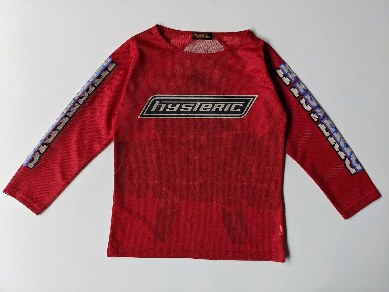 Hysteric Glamour Vintage Hysteric Glamour mesh kinky ride shirt Size US S / EU 44-46 / 1 - 3 Thumbnail