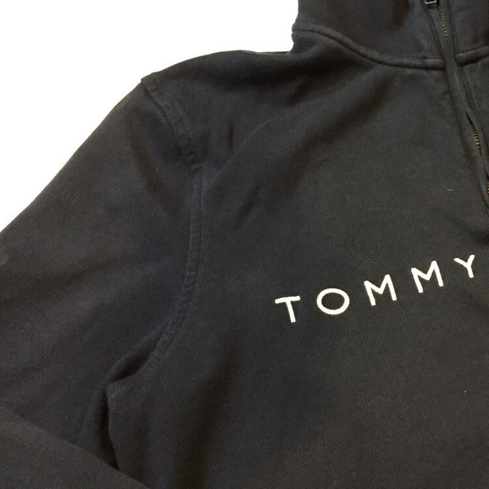 Tommy Hilfiger Tommy Hilfiger Jacket Vintage Dark Blue Navy 1/4 Zip Shirt Size US M / EU 48-50 / 2 - 9 Thumbnail