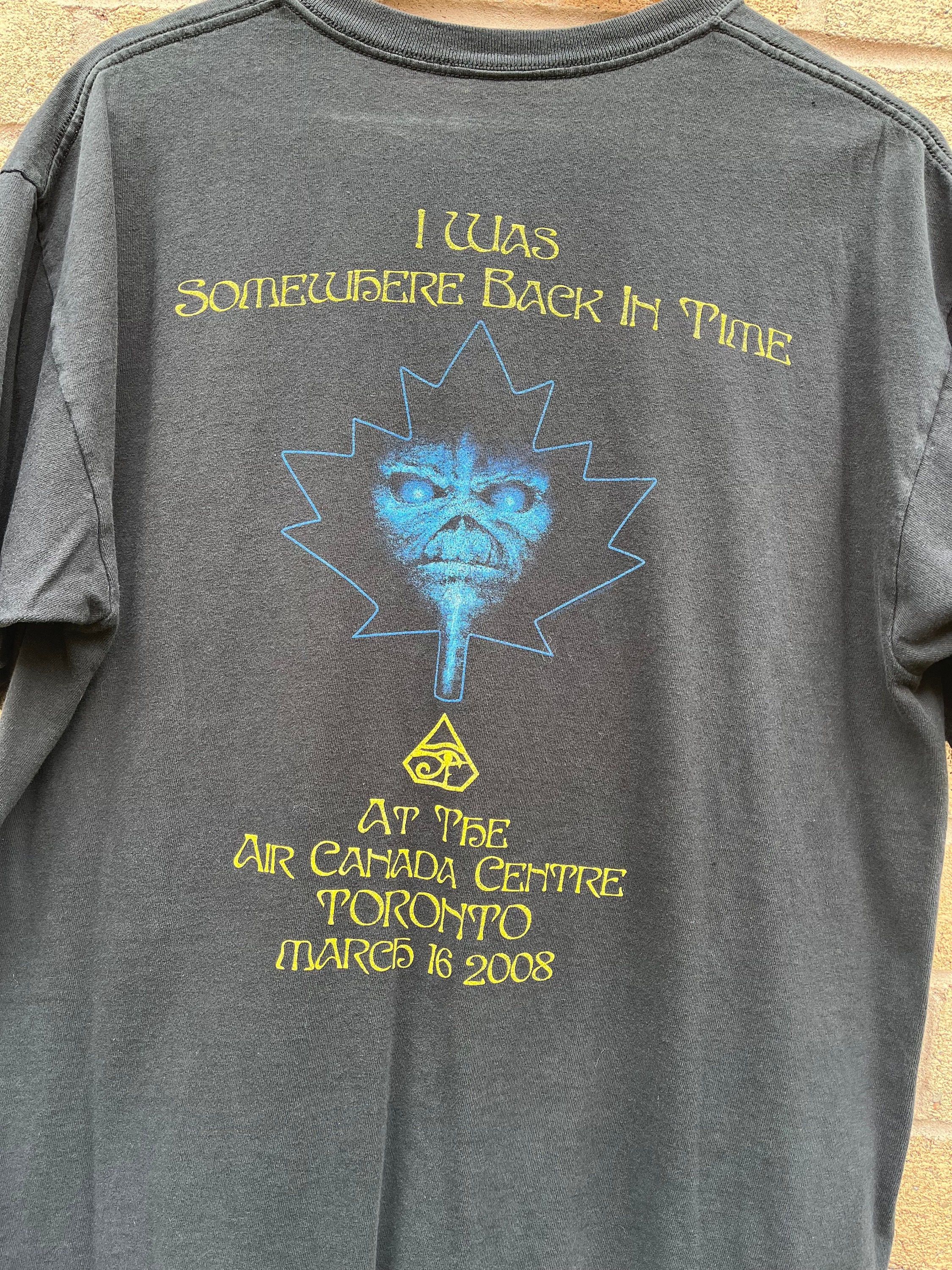 Vintage Vintage Iron Maiden Team Canada Tour T-shirt Size US L / EU 52-54 / 3 - 5 Thumbnail