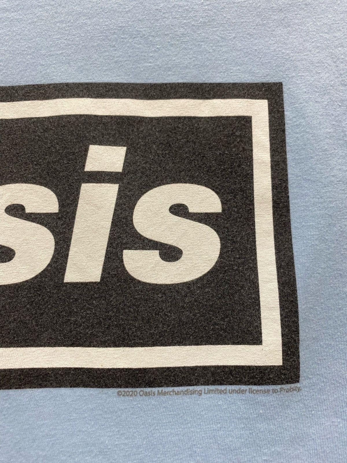 Band Tees × Vintage Oasis Shirt Box Logo Vintage Band Tees Radiohead Size US M / EU 48-50 / 2 - 10 Thumbnail