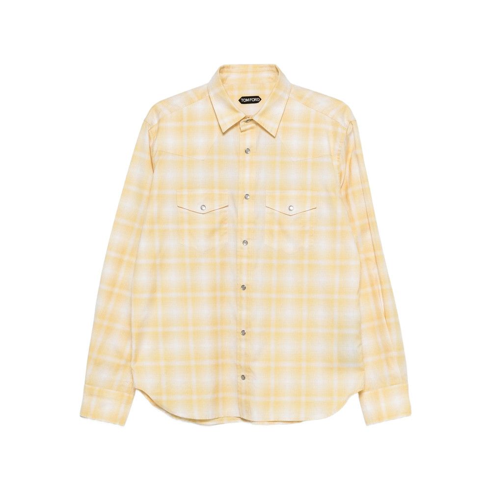 Tom Ford Tom Ford YELLOW Shirts Size US XL / EU 56 / 4 - 1 Thumbnail