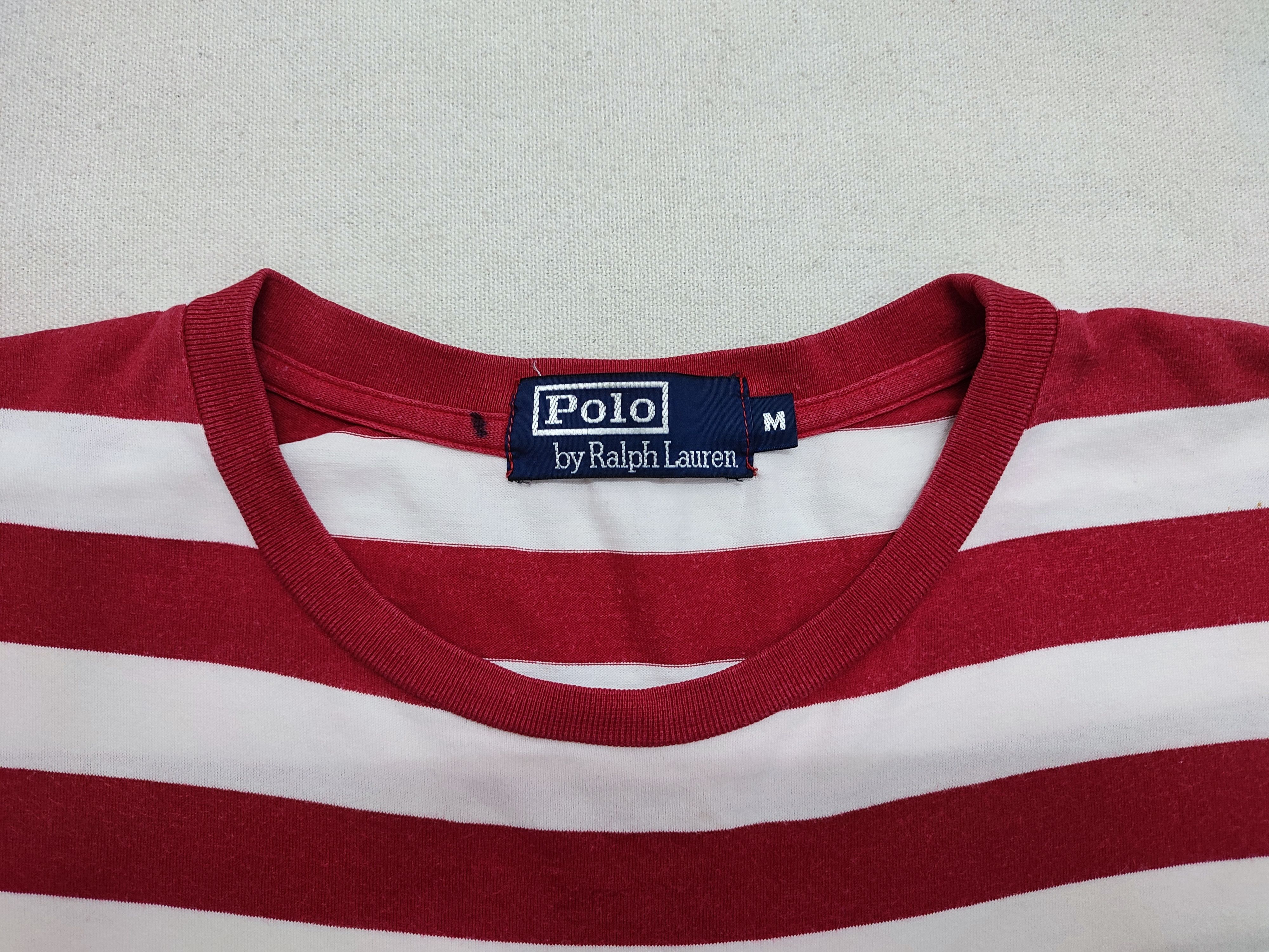 Polo Ralph Lauren Polo By Ralph Lauren P. RL67 Striped Pocket Tee Size US M / EU 48-50 / 2 - 6 Thumbnail