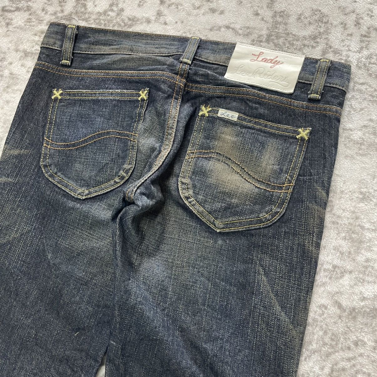 Lee Vintage Lee Riders Patina Mud Wash Skinny Jeans Size US 26 / EU 42 - 12 Thumbnail