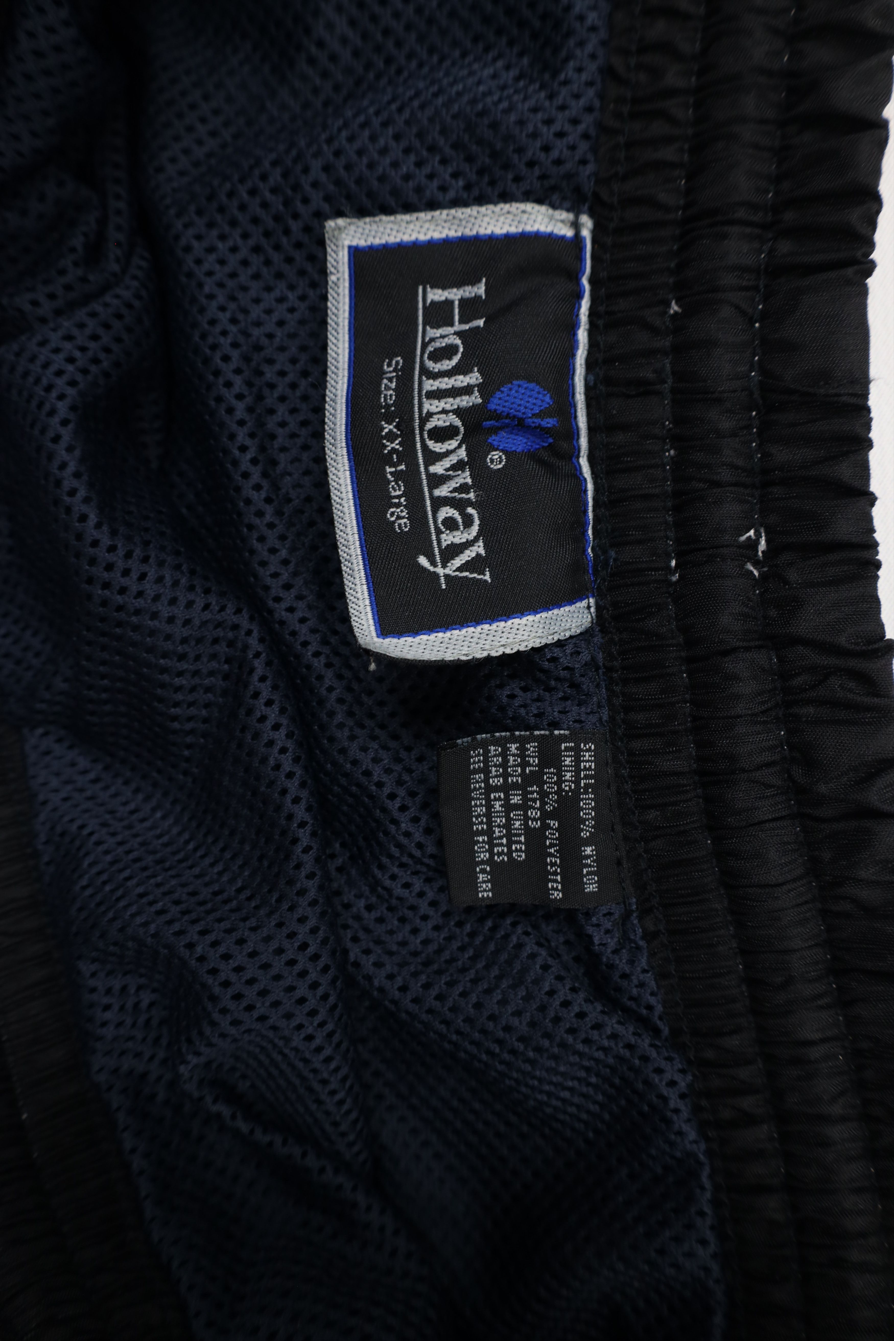 Vintage Vintage 90s Block M University of Michigan Lined Shorts Blue Size US 38 / EU 54 - 8 Thumbnail