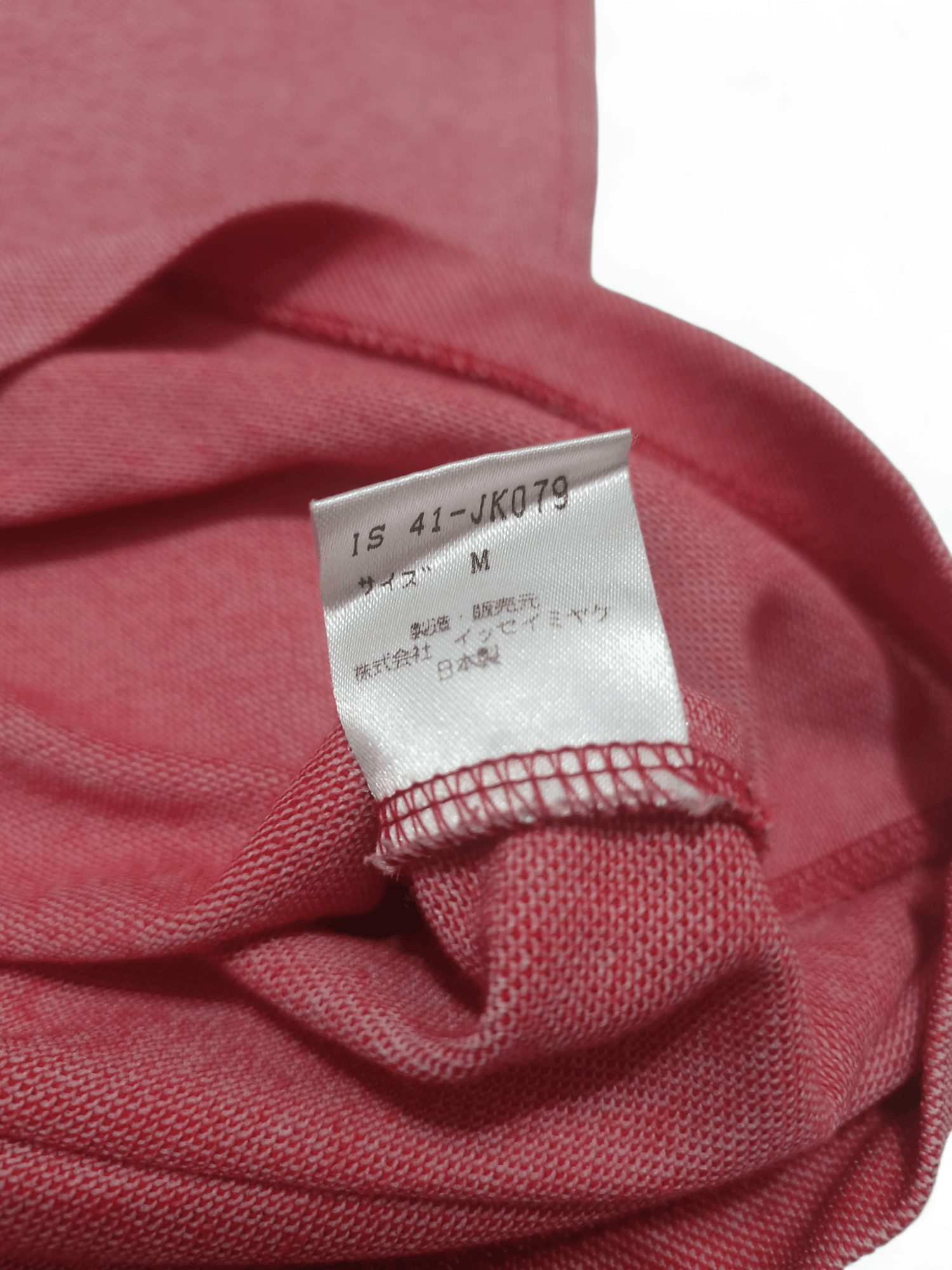 Issey Miyake Vintage Y2K Issey Miyake Pink Women's Tee Shirt Size M / US 6-8 / IT 42-44 - 9 Thumbnail