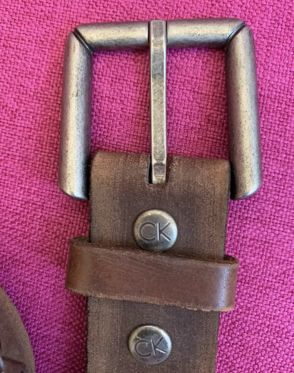 Calvin Klein CK authentic men's vintage belt. K16 Size ONE SIZE - 2 Thumbnail