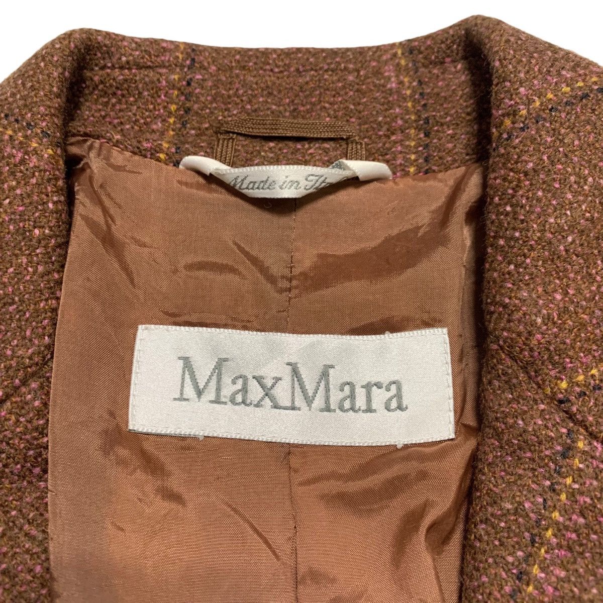 Max Mara Max Mara Checkered Jacket Size S / US 4 / IT 40 - 5 Thumbnail