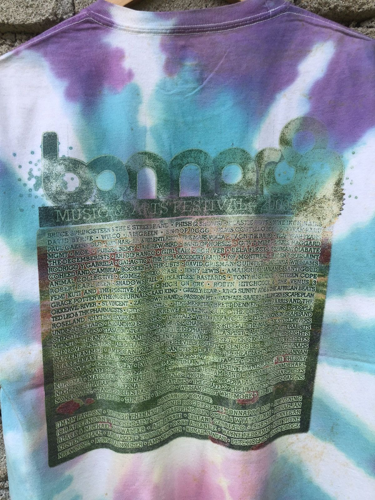 Band Tees Vintage Y2K Music Festival Bonnaroo Nine Inch Nails Tye Dye Size US M / EU 48-50 / 2 - 15 Thumbnail