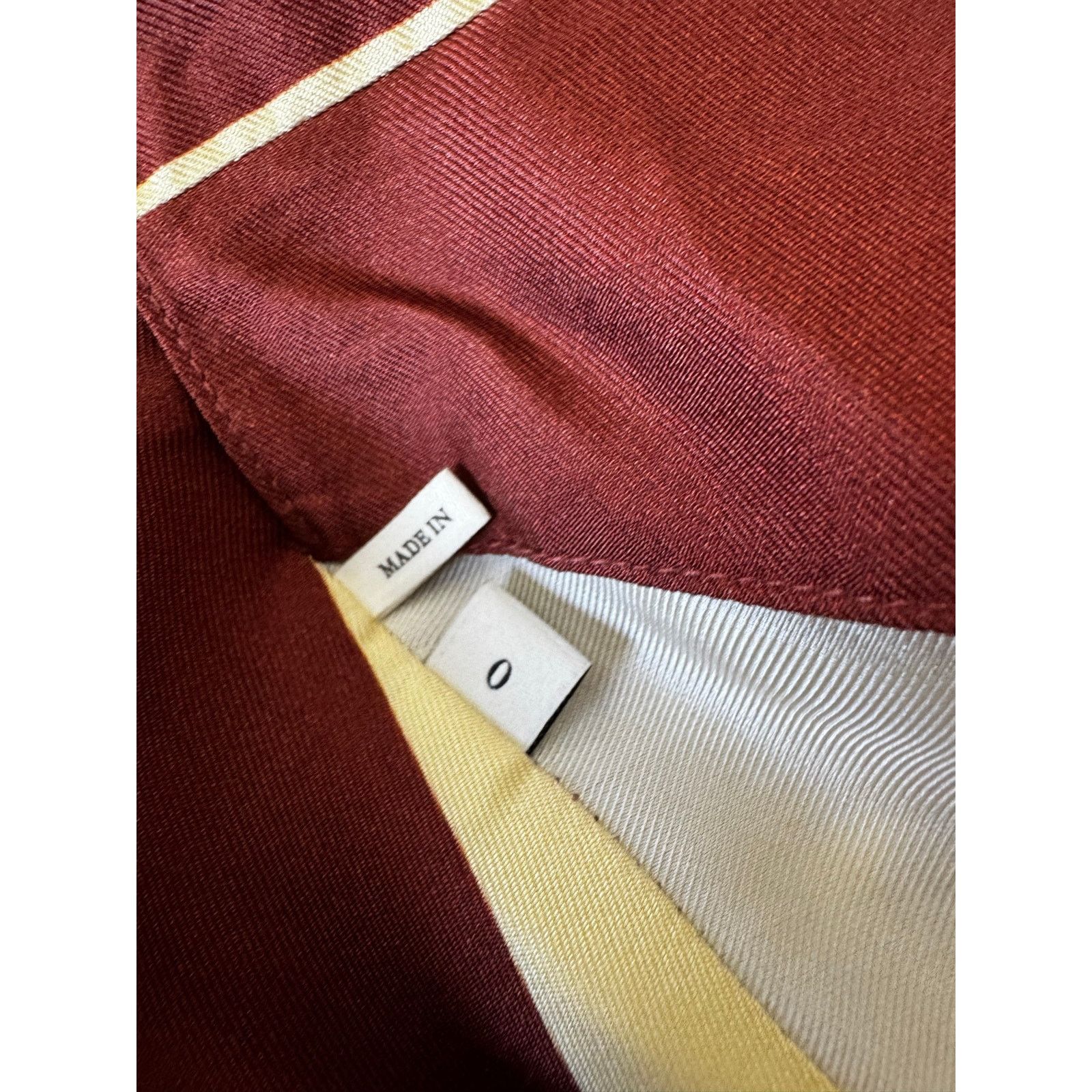 Sandro SANDRO x Louis Barthlemy Assia Silk Cropped Wrap Top Size XS / US 0-2 / IT 36-38 - 6 Thumbnail