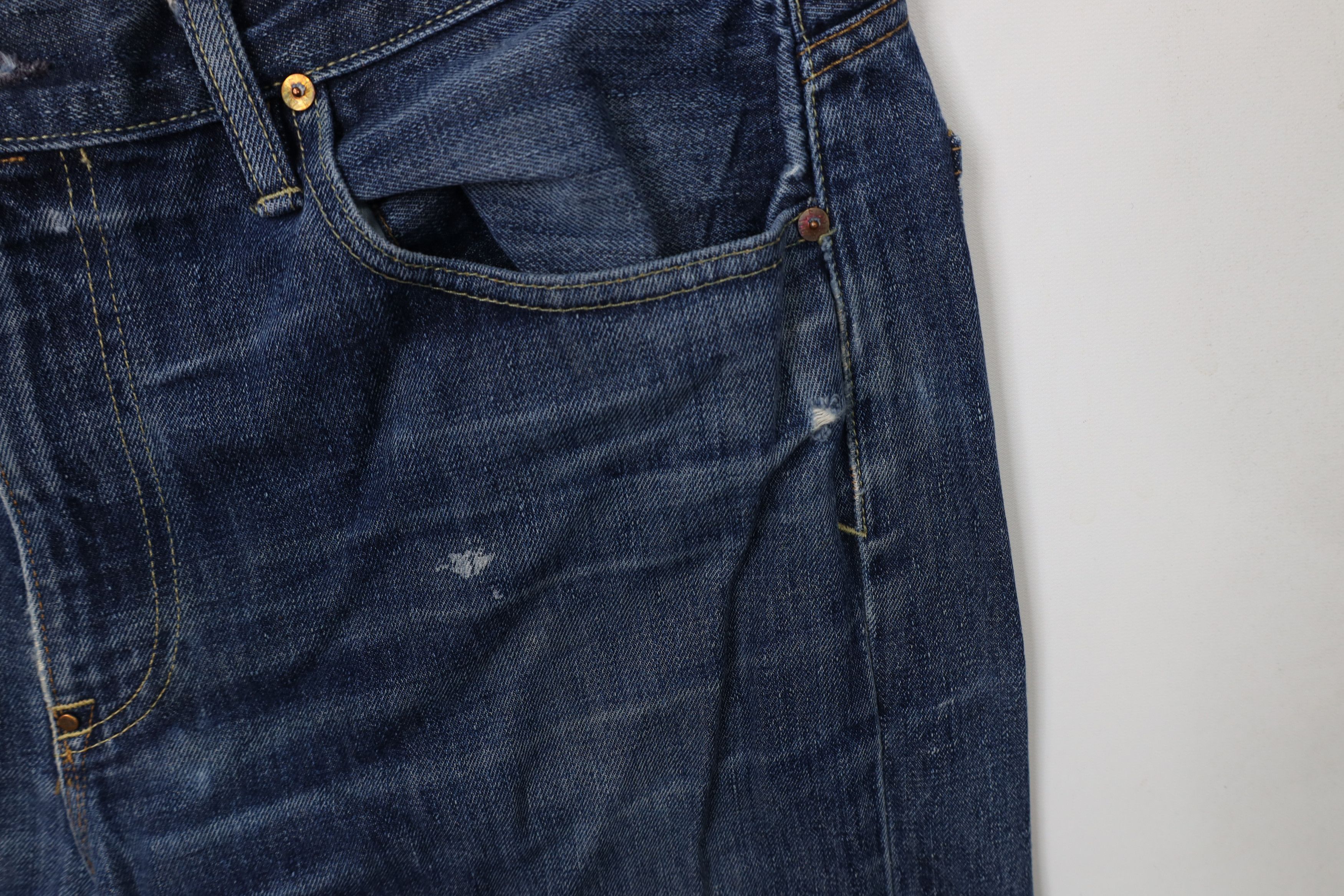 Ralph Lauren × Vintage Vintage Ralph Lauren Vintage Cut Wide Leg Denim Jeans Size US 36 / EU 52 - 8 Thumbnail