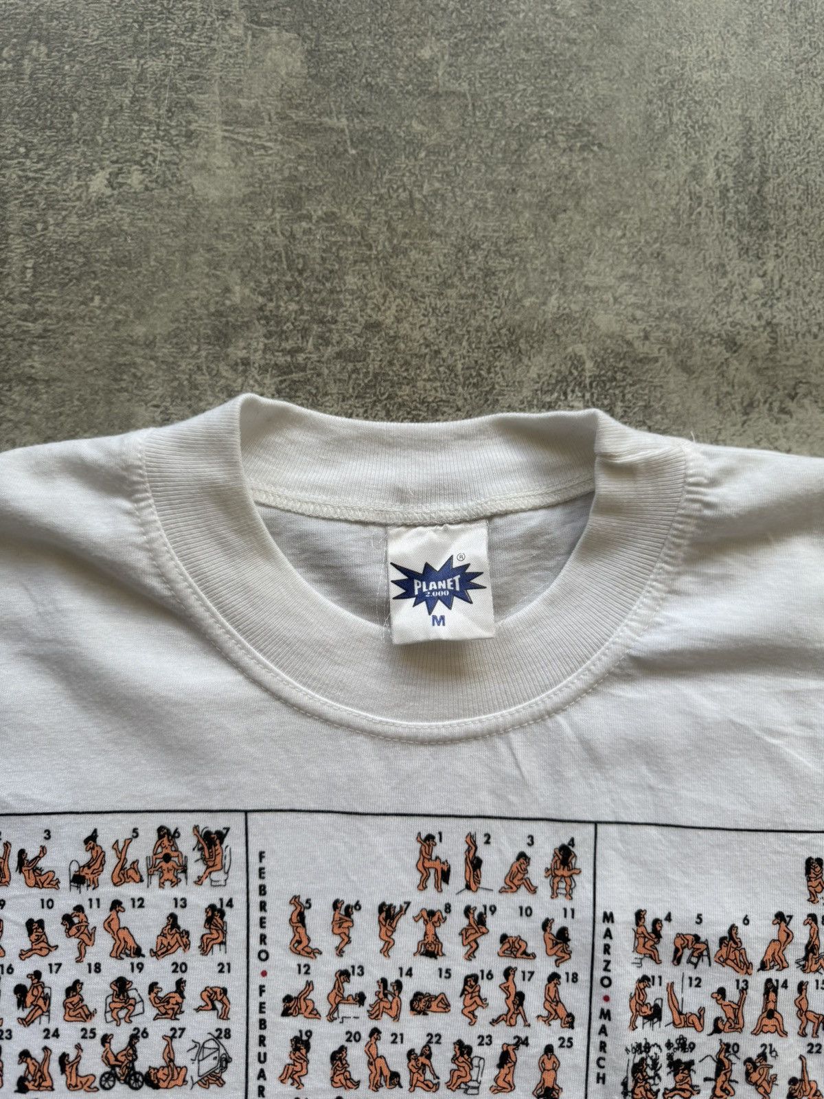 Sex Skateboards Vintage Sex Positions Calender T-Shirt Size US S / EU 44-46 / 1 - 6 Thumbnail