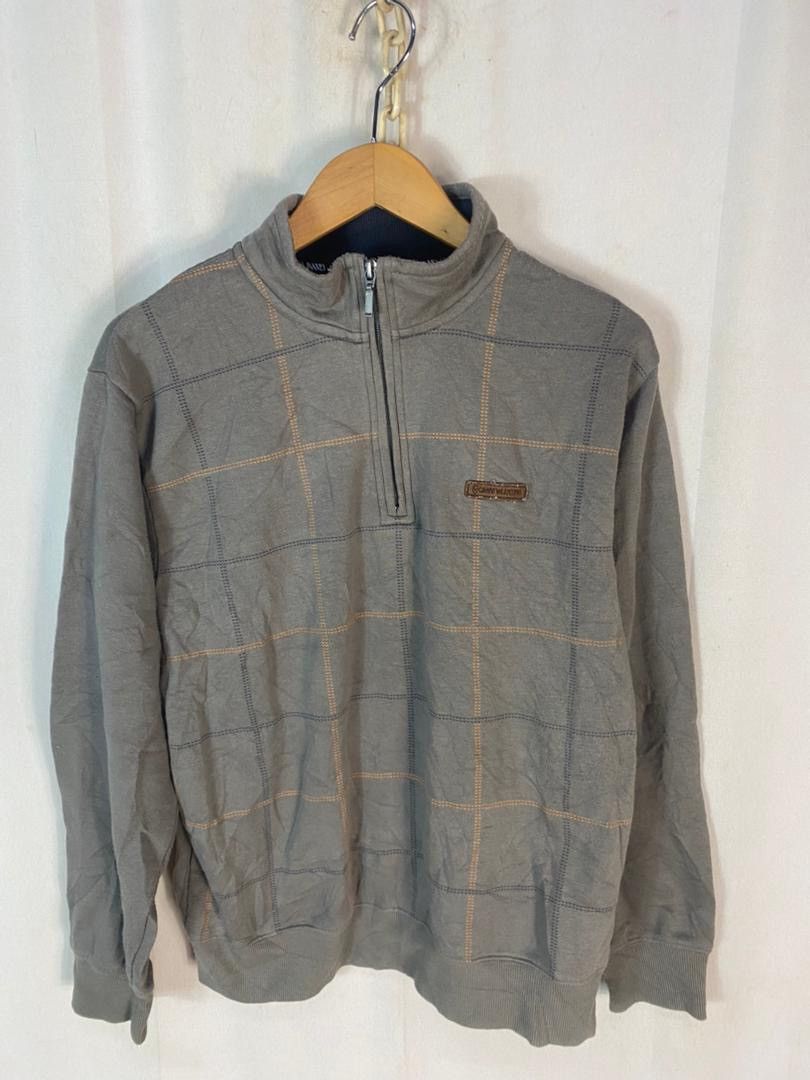 Japanese Brand Gianni Valentino half zipper sweatshirt Size US M / EU 48-50 / 2 - 1 Thumbnail