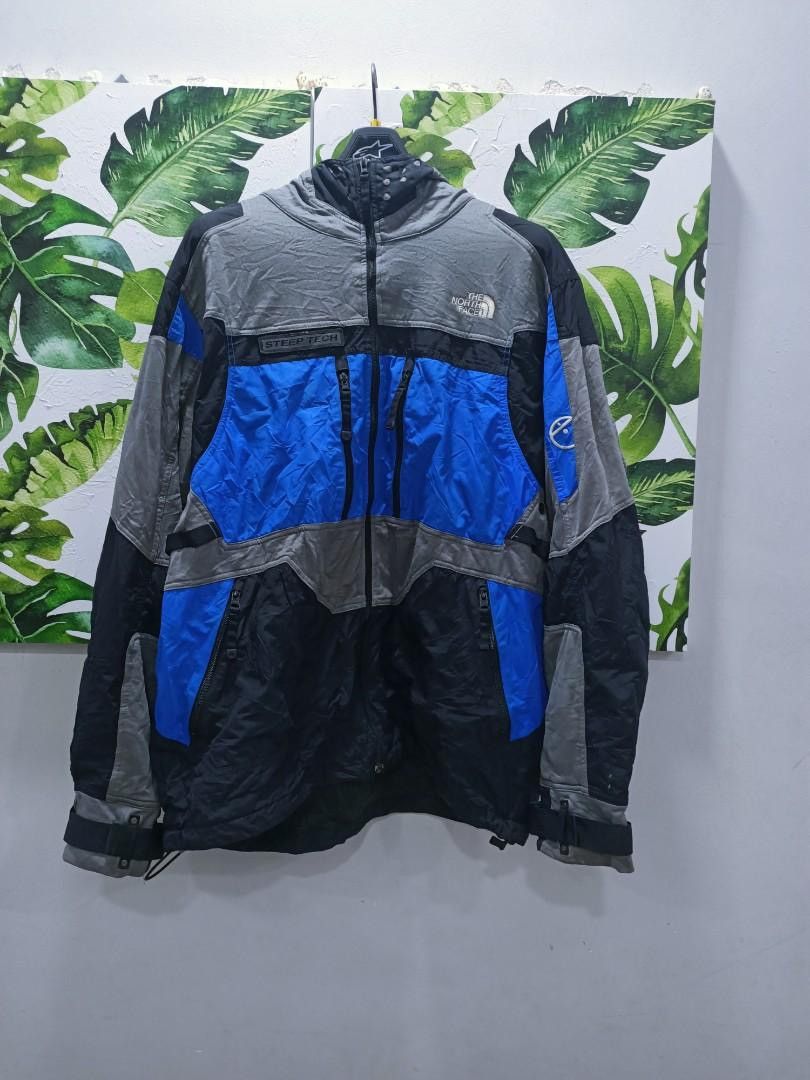 The North Face Steep Tech Techwear Jacket XL Blue/Gray