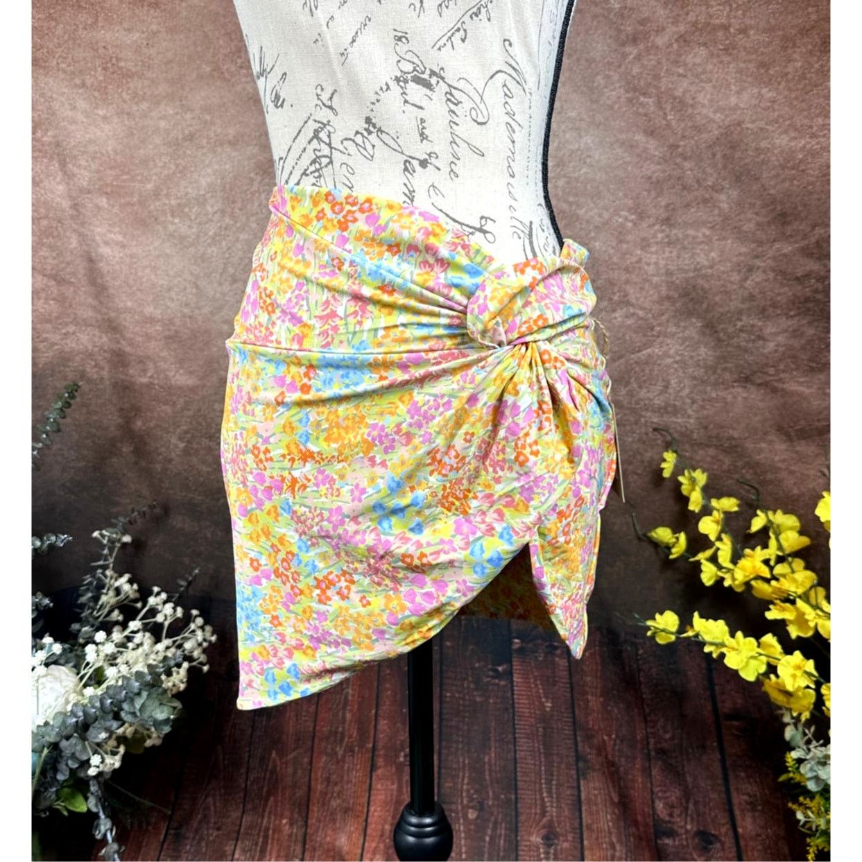 Other Stone Fox Swim Selma Sarong - Flower Fields - size L Size L / US 10 / IT 46 - 3 Thumbnail