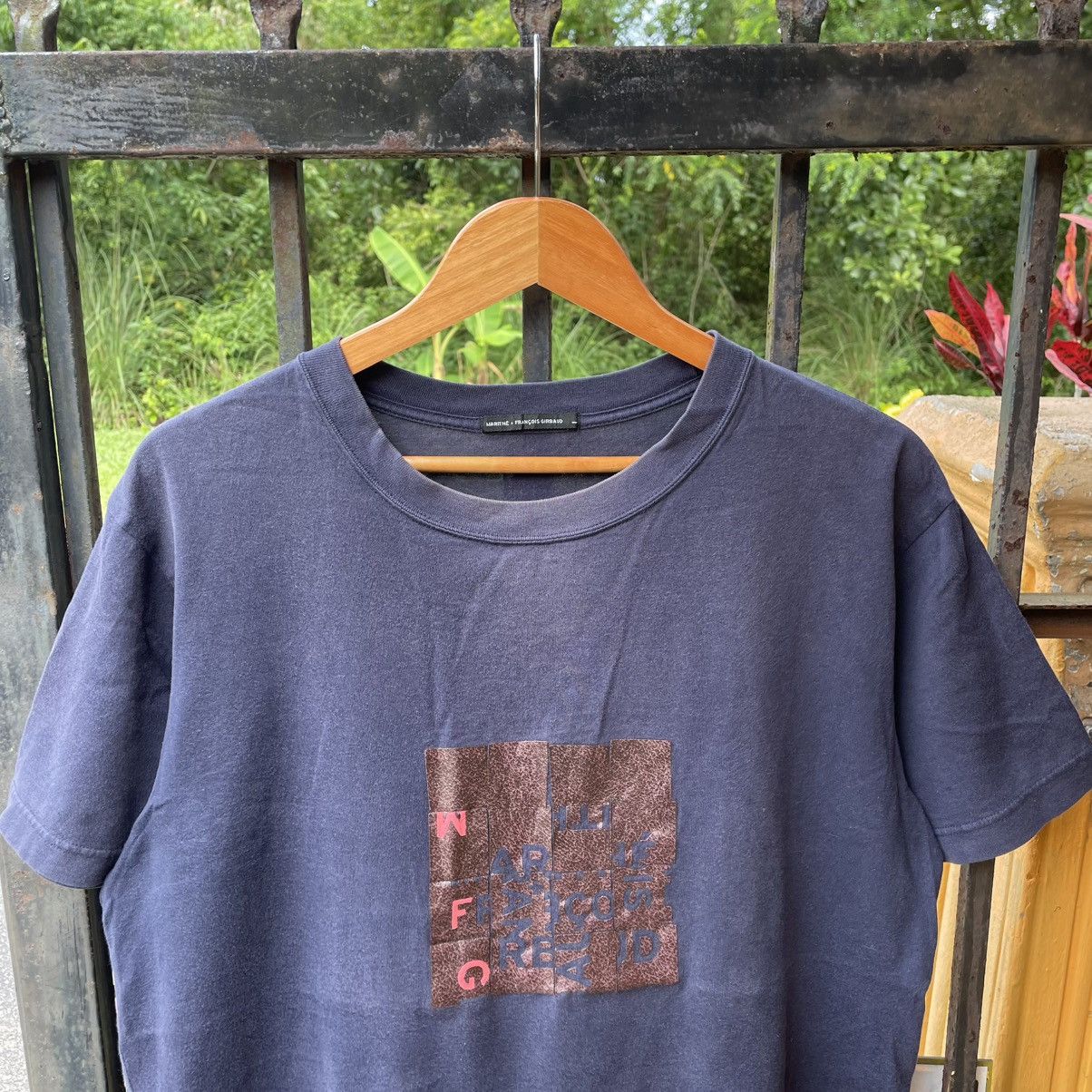 Marithe + Francois Girbaud 🔥Vintage Marithe Fancois Girbaud Box Logo Spellout Tee Size US L / EU 52-54 / 3 - 5 Thumbnail