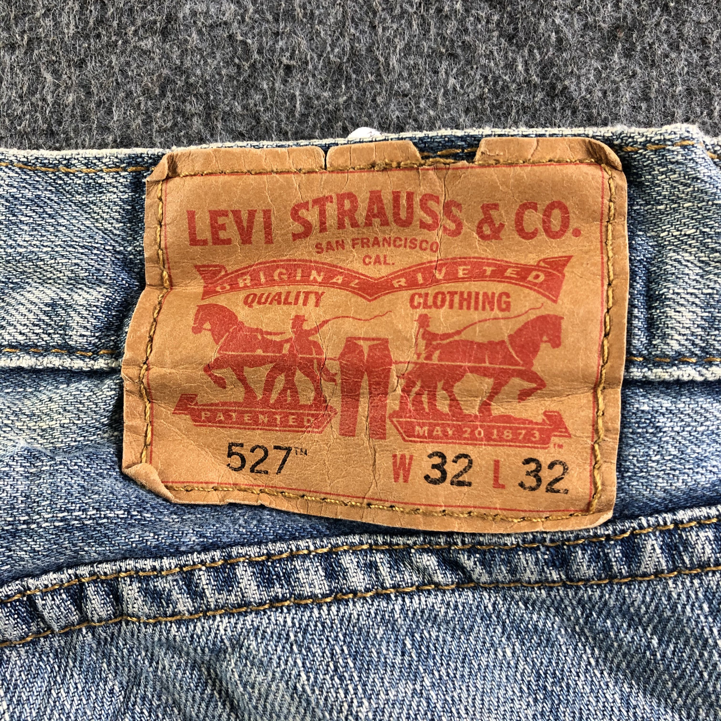 Levi's Vintage Light Wash Levis 527 Jeans-J4139 Size US 34 / EU 50 - 5 Thumbnail