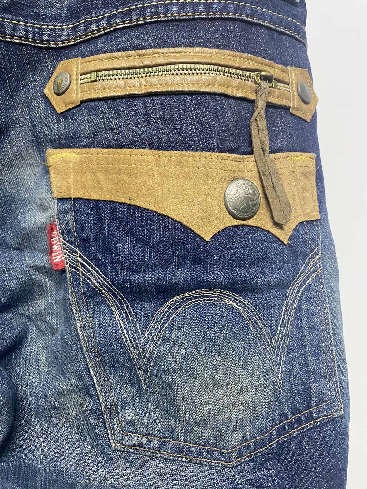 Edwin Edwin Exclusive Vintage Japanese Brand Denim Jeans 483XVS Size US 40 / EU 56 - 7 Thumbnail
