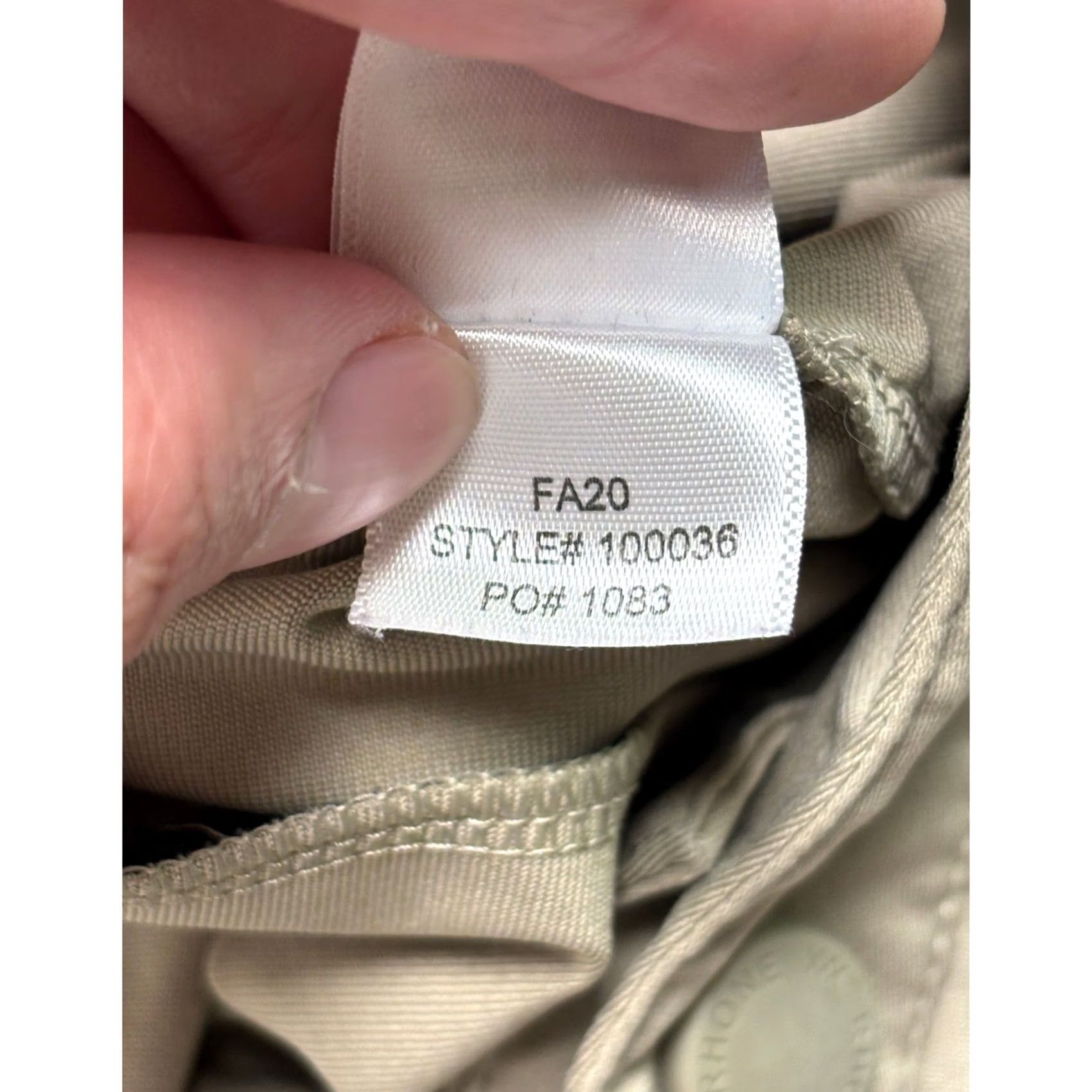Rhone Rhone Commuter Pants Mens 35X32 Khaki Tan Straight Leg Performance FA20 100036 Size US 35 - 6 Thumbnail
