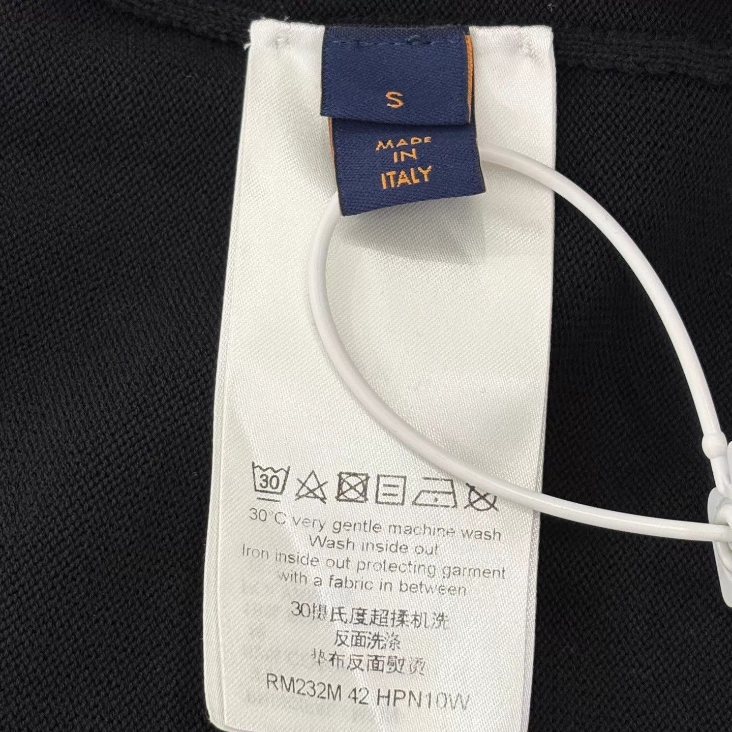 Louis Vuitton Black Short-Sleeve Shirt with Contrast Sleeves - Size S Size US S / EU 44-46 / 1 - 4 Thumbnail