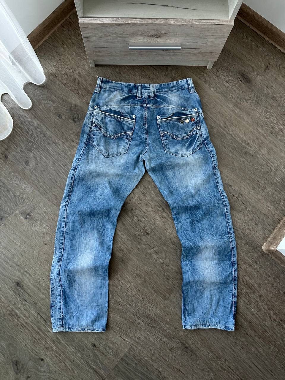 Dolce & Gabbana × Vintage Vintage Dolce Gabbana Blue Denim Avantgarde Pants Size US 32 / EU 48 - 10 Thumbnail
