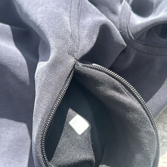 Lululemon Softstreme Long-Sleeve Half-Zip Dress Black
