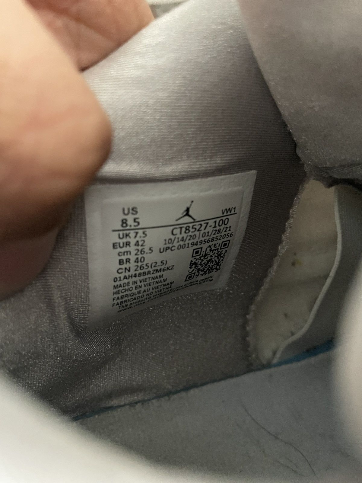 Jordan Brand Jordan 4 White Oreo Size US 8.5 / EU 41-42 - 7 Thumbnail