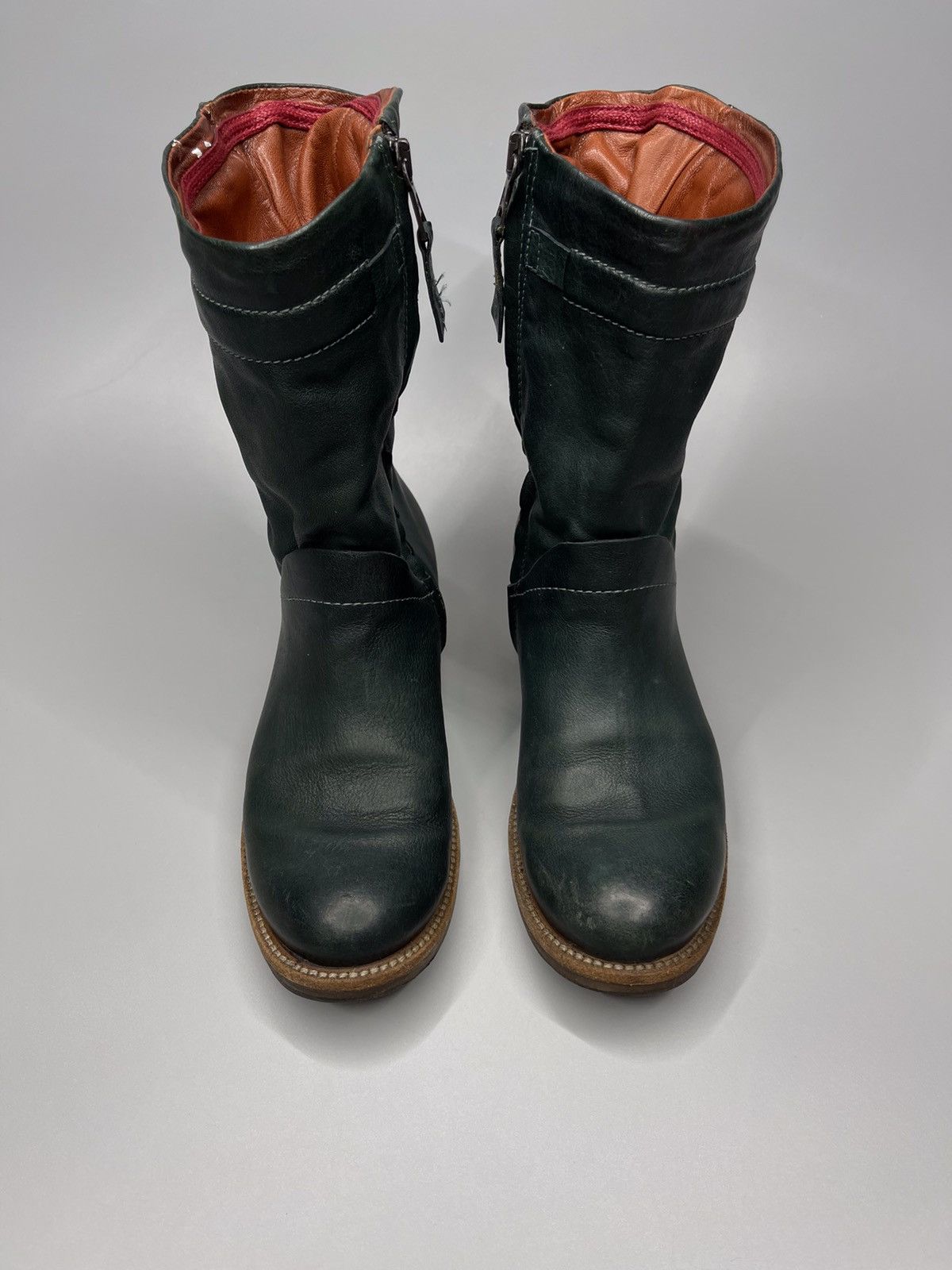 Japanese Brand × Vintage A.S 98 Boots Leather Style Rick Owens Size US 6 / IT 36 - 3 Thumbnail