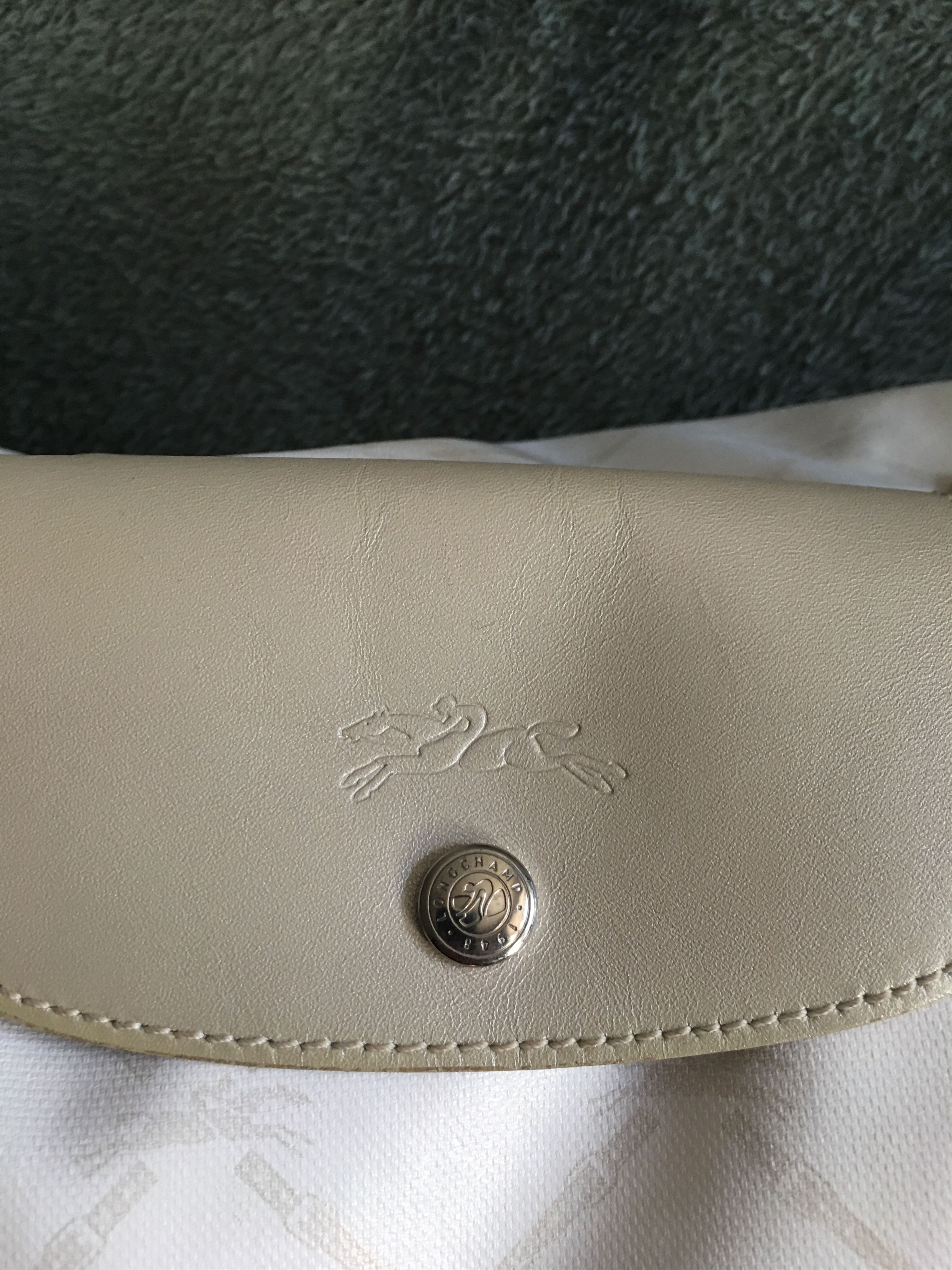 Longchamp Longchamp White Logo Print Coated Canvas Le Pliage Tote Bag Size ONE SIZE - 7 Thumbnail