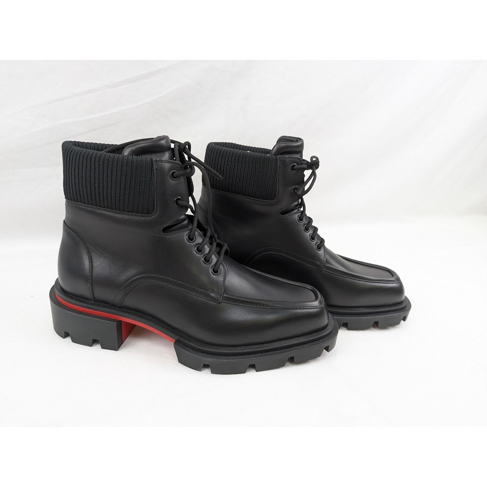 Christian Louboutin o1rshd1 Our Walk Flat Boots in Black Size US 10.5 / EU 43-44 - 12 Thumbnail