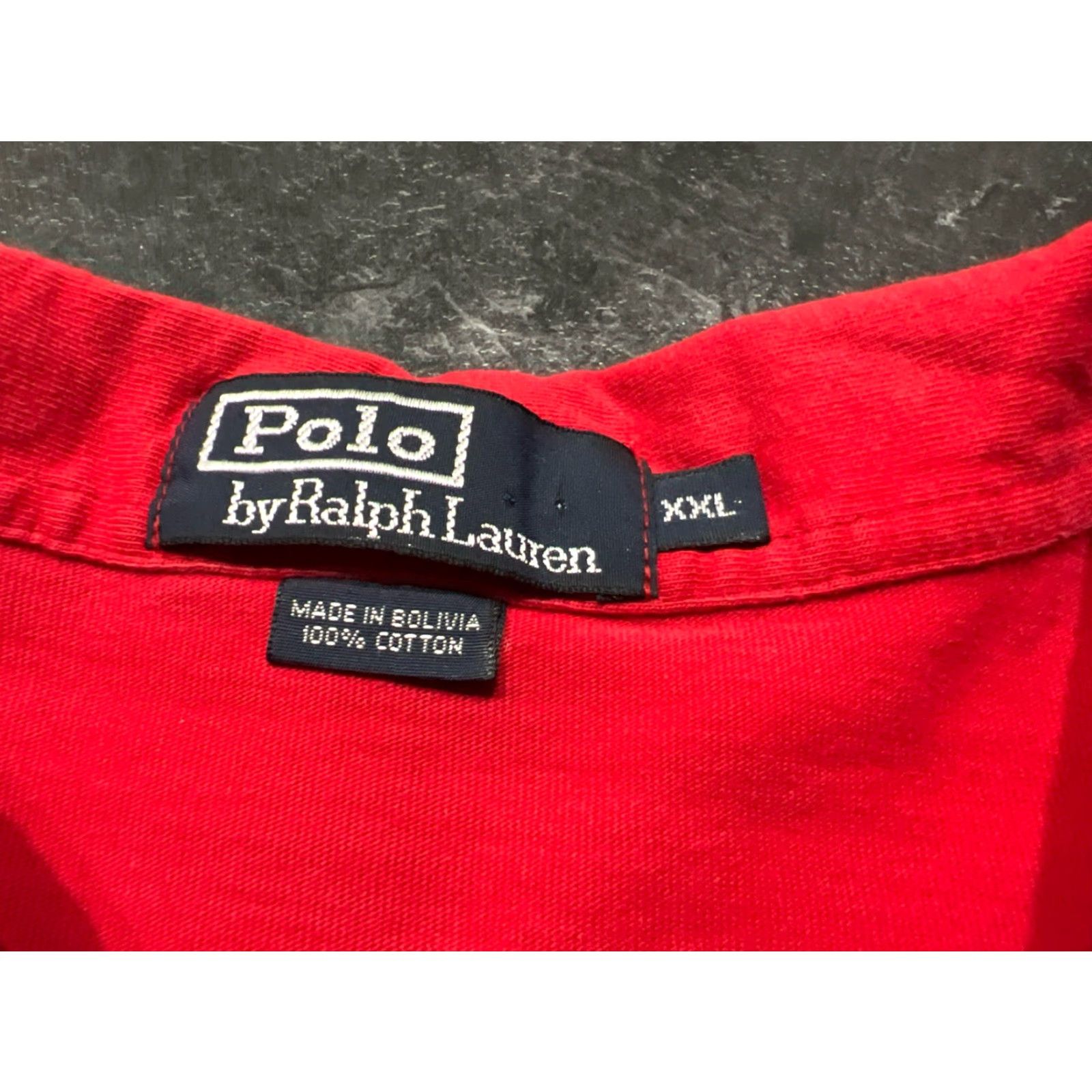 Polo Ralph Lauren VINTAGE Polo Ralph Lauren Polo Shirt Men XXL Red Cotton Short Sleeve Logo Casual Size US XXL / EU 58 / 5 - 7 Thumbnail