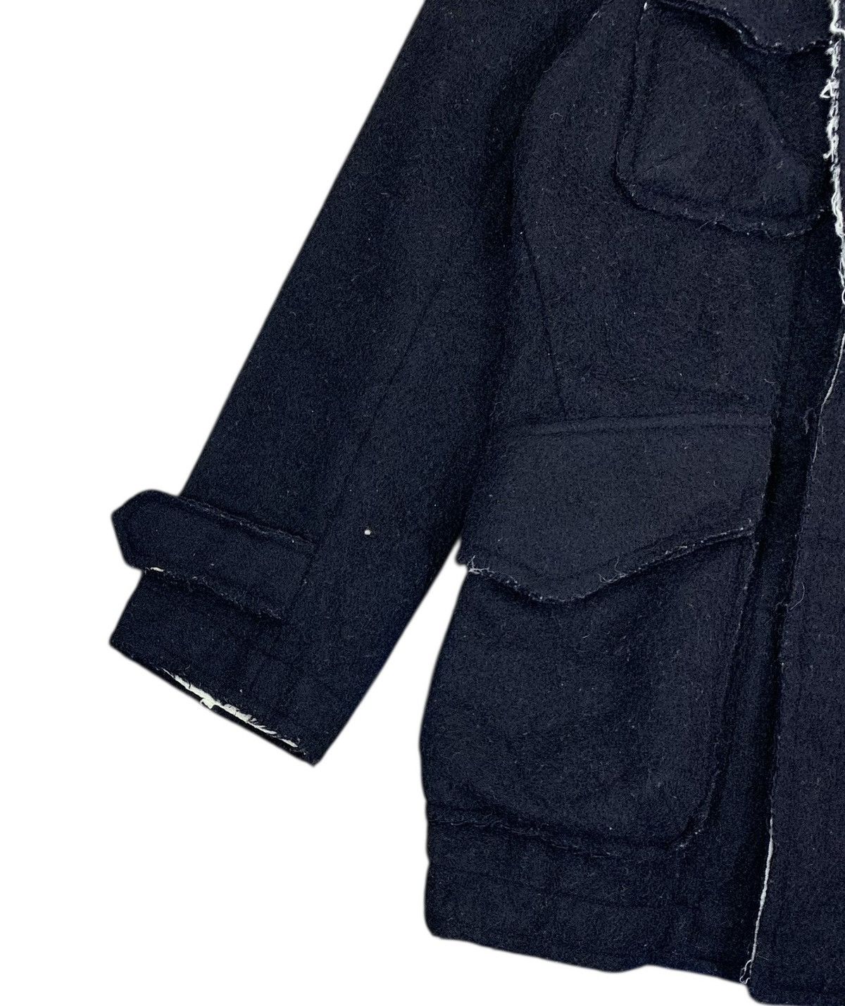 Japanese Brand Vintage Japanese Fabric KYS Diconstructed Wool Jacket Size US L / EU 52-54 / 3 - 9 Thumbnail