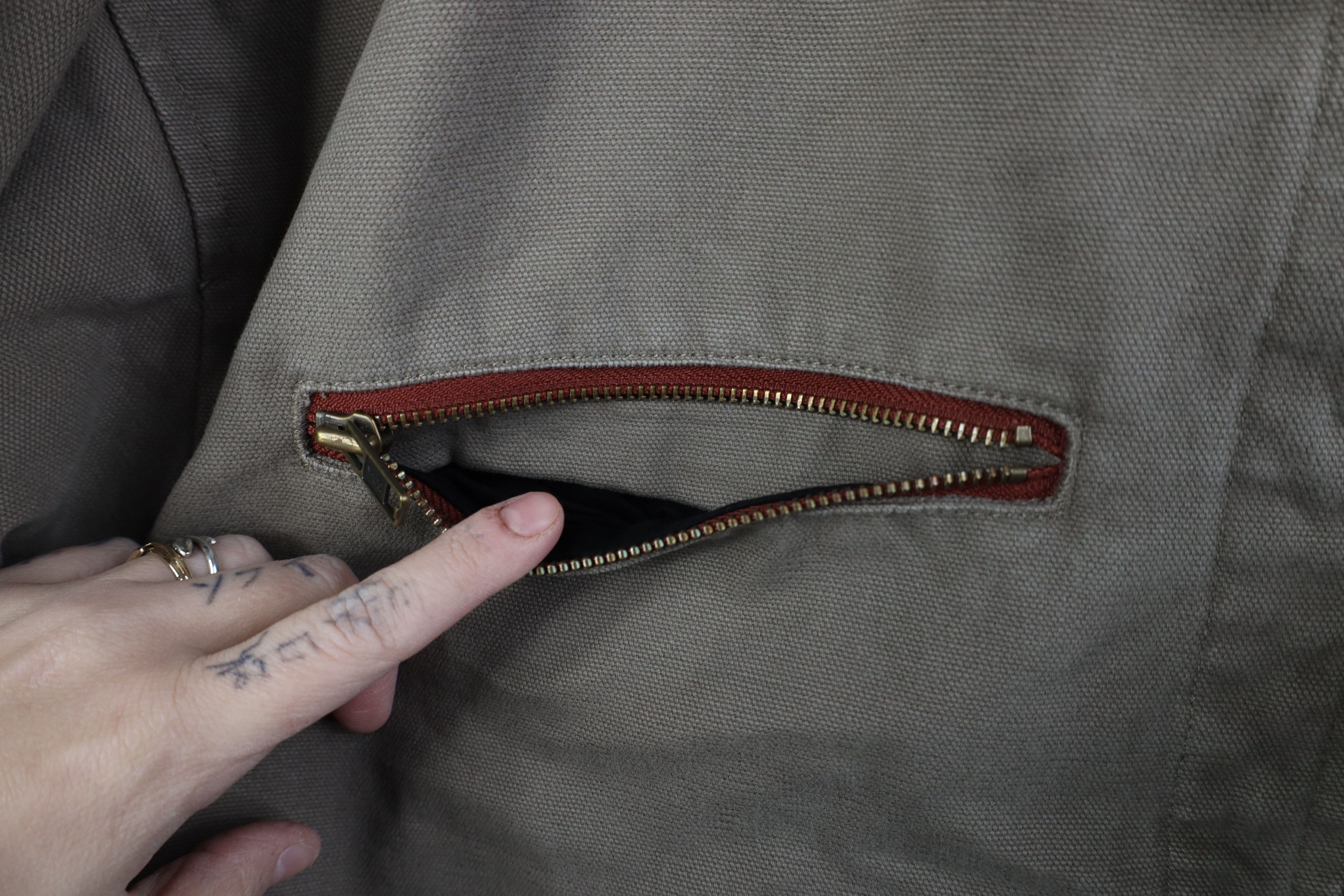 Vintage Deadstock Vintage 90s Corn Blanket Lined Canvas Chore Jacket Size US XXL / EU 58 / 5 - 6 Thumbnail