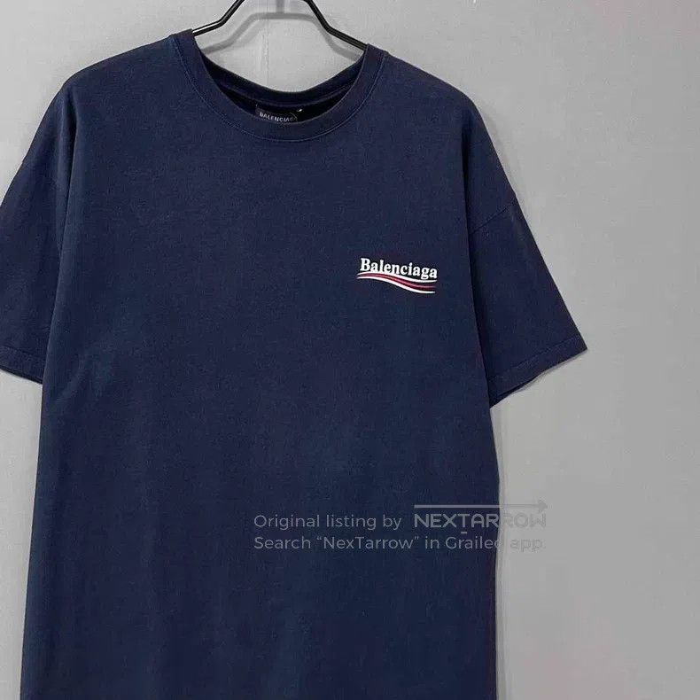 Balenciaga Balenciaga Classic Coke Logo Short Sleeve Size US L / EU 52-54 / 3 - 2 Thumbnail